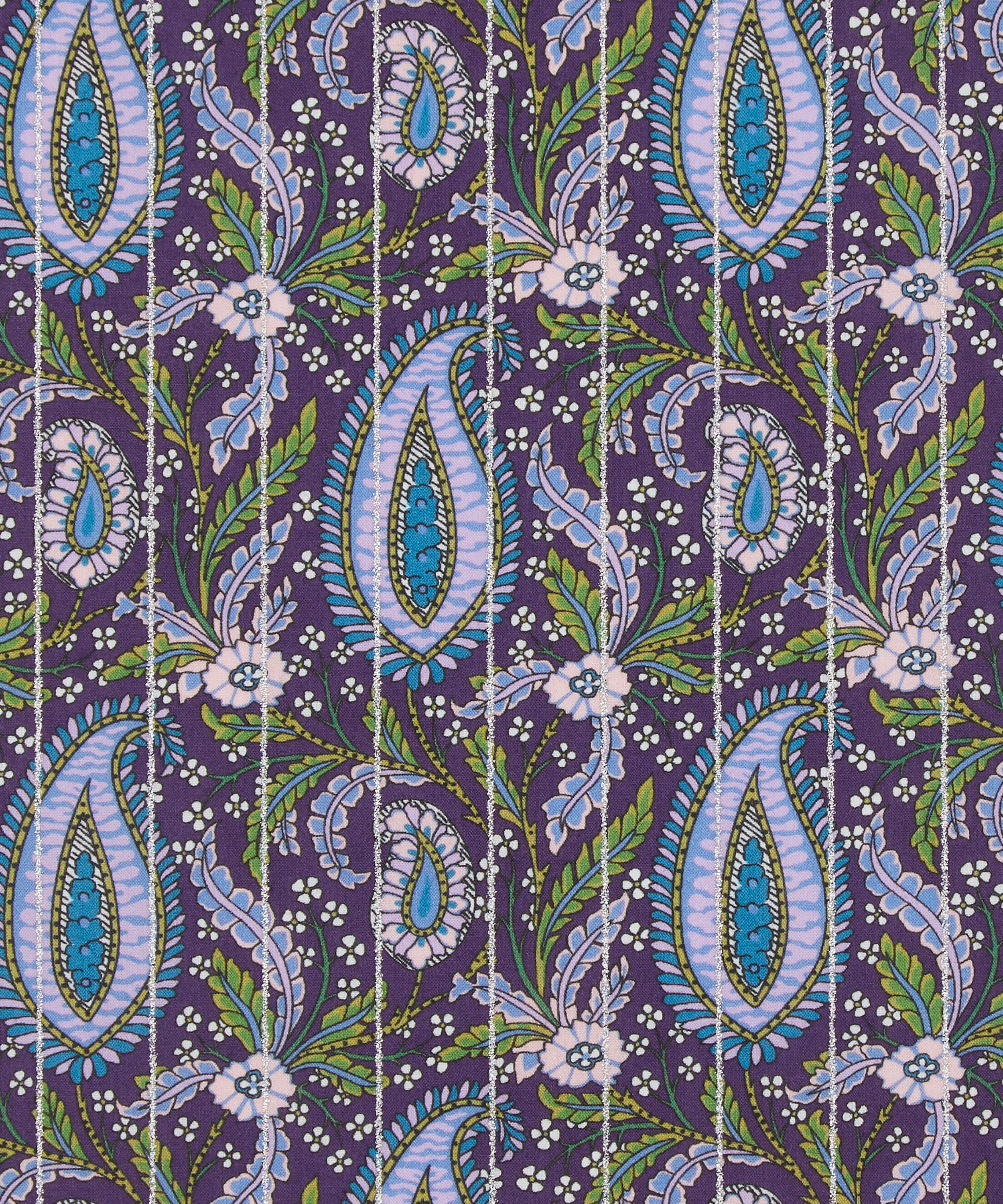 Liberty Fabrics - Shabani Paisley Stripe Tana Lawn&trade; Cotton