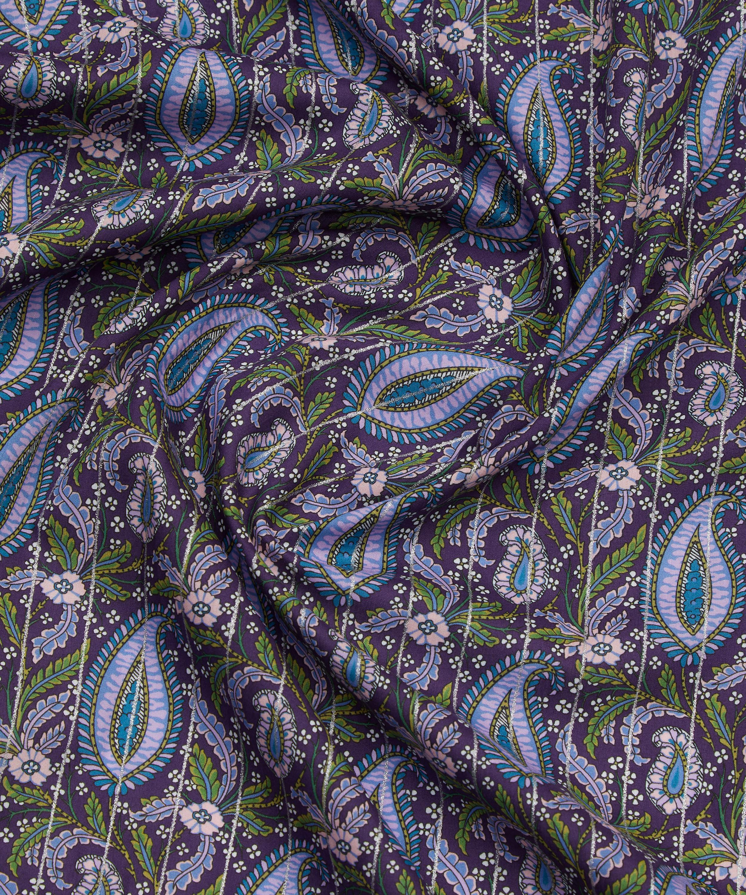 Liberty Fabrics - Shabani Paisley Stripe Tana Lawn&trade; Cotton image number 3