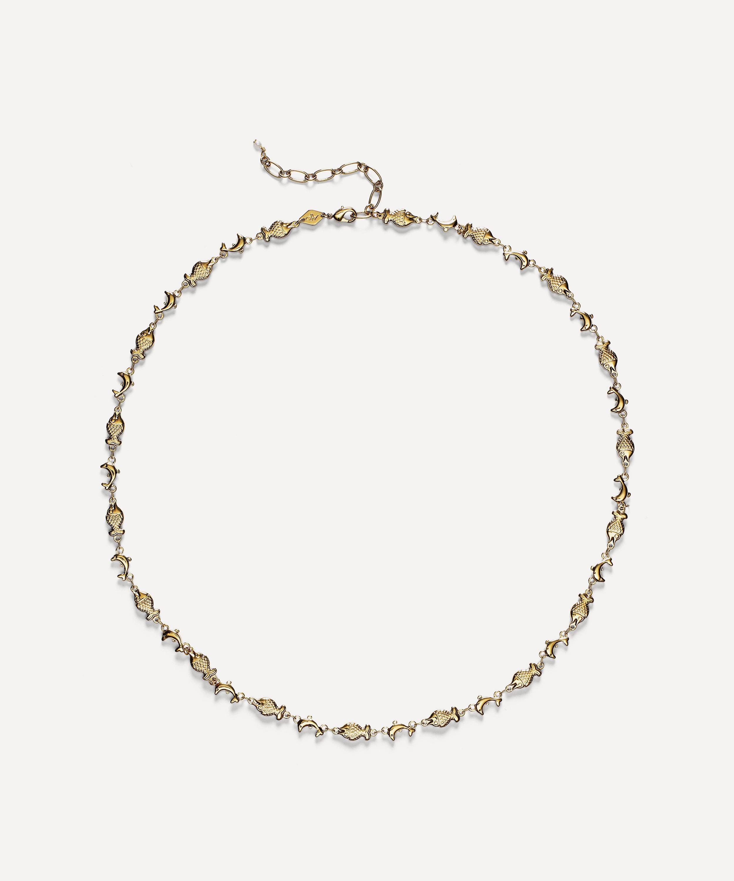 ANNI LU - 18ct Gold-Plated Summerstuff Necklace