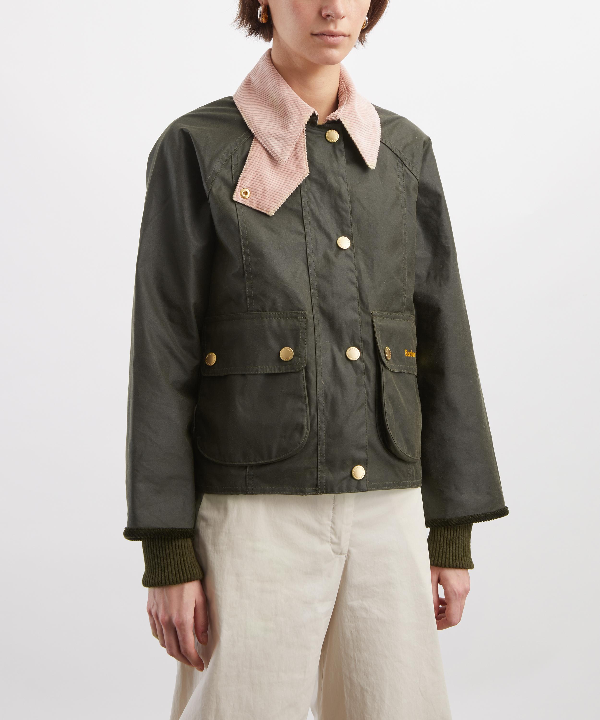 Barbour - Cropped Beadnell Wax Jacket image number 1