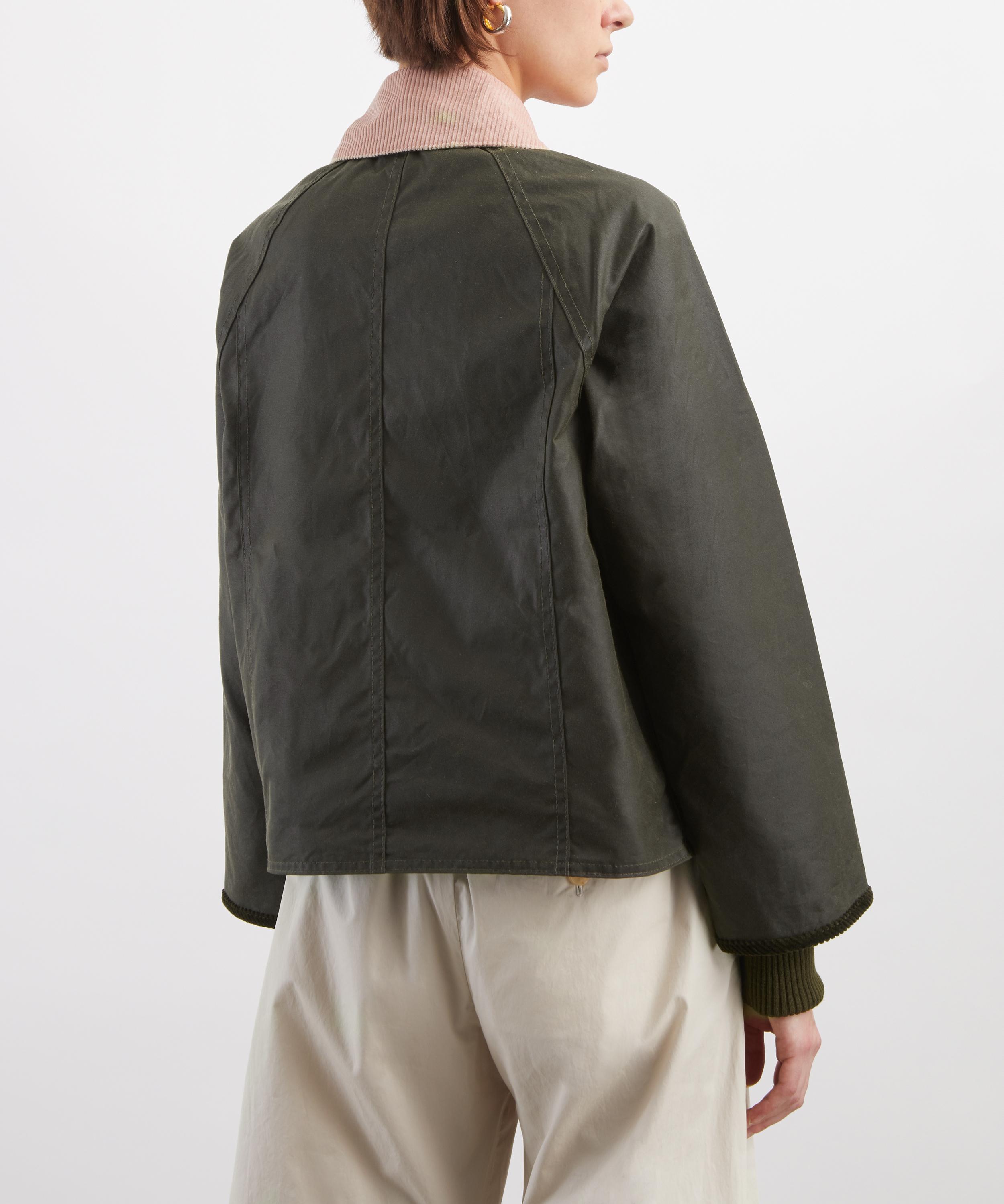 Barbour - Cropped Beadnell Wax Jacket image number 2