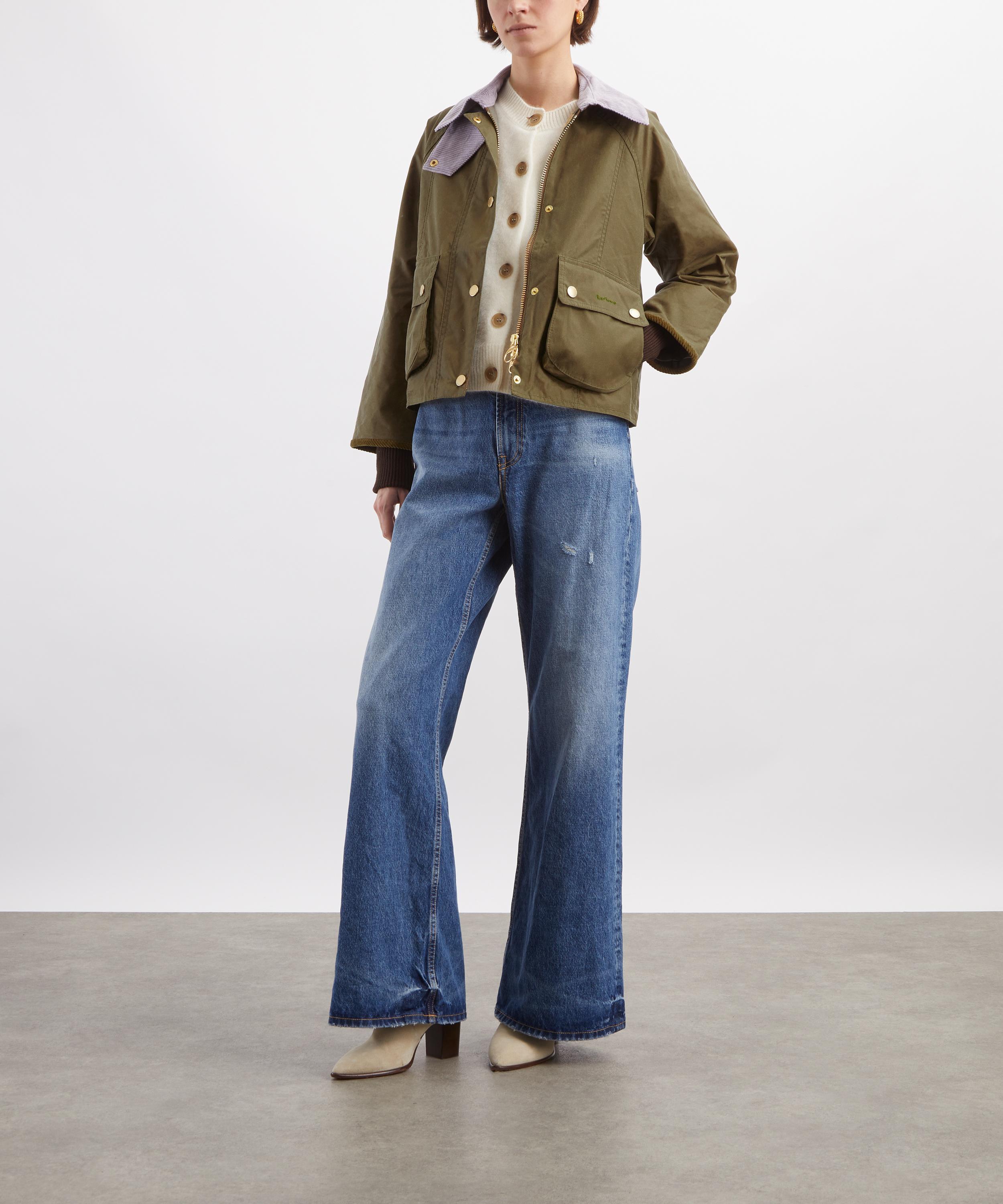 Barbour - Cropped Beadnell Wax Jacket image number 1