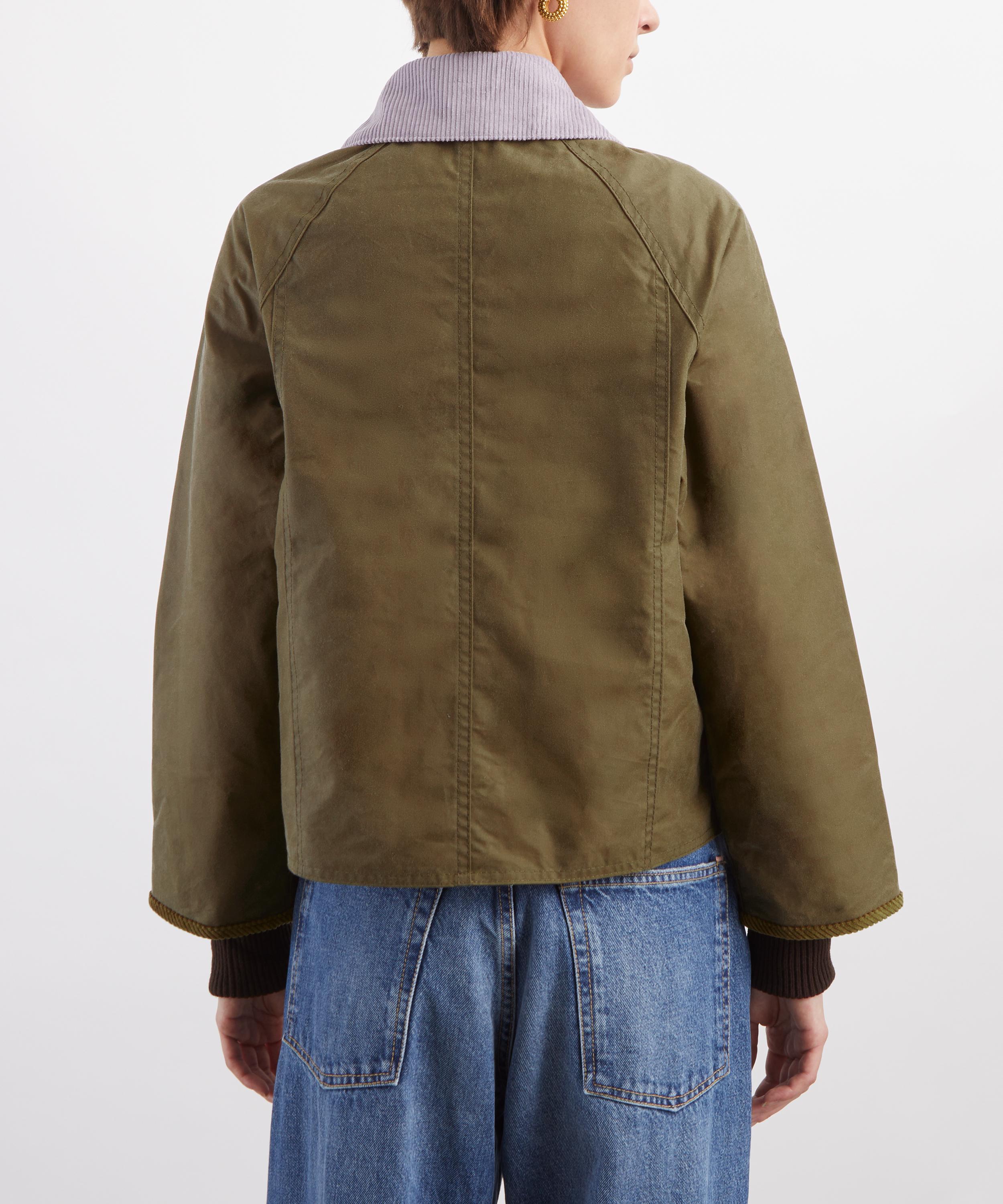 Barbour - Cropped Beadnell Wax Jacket image number 3
