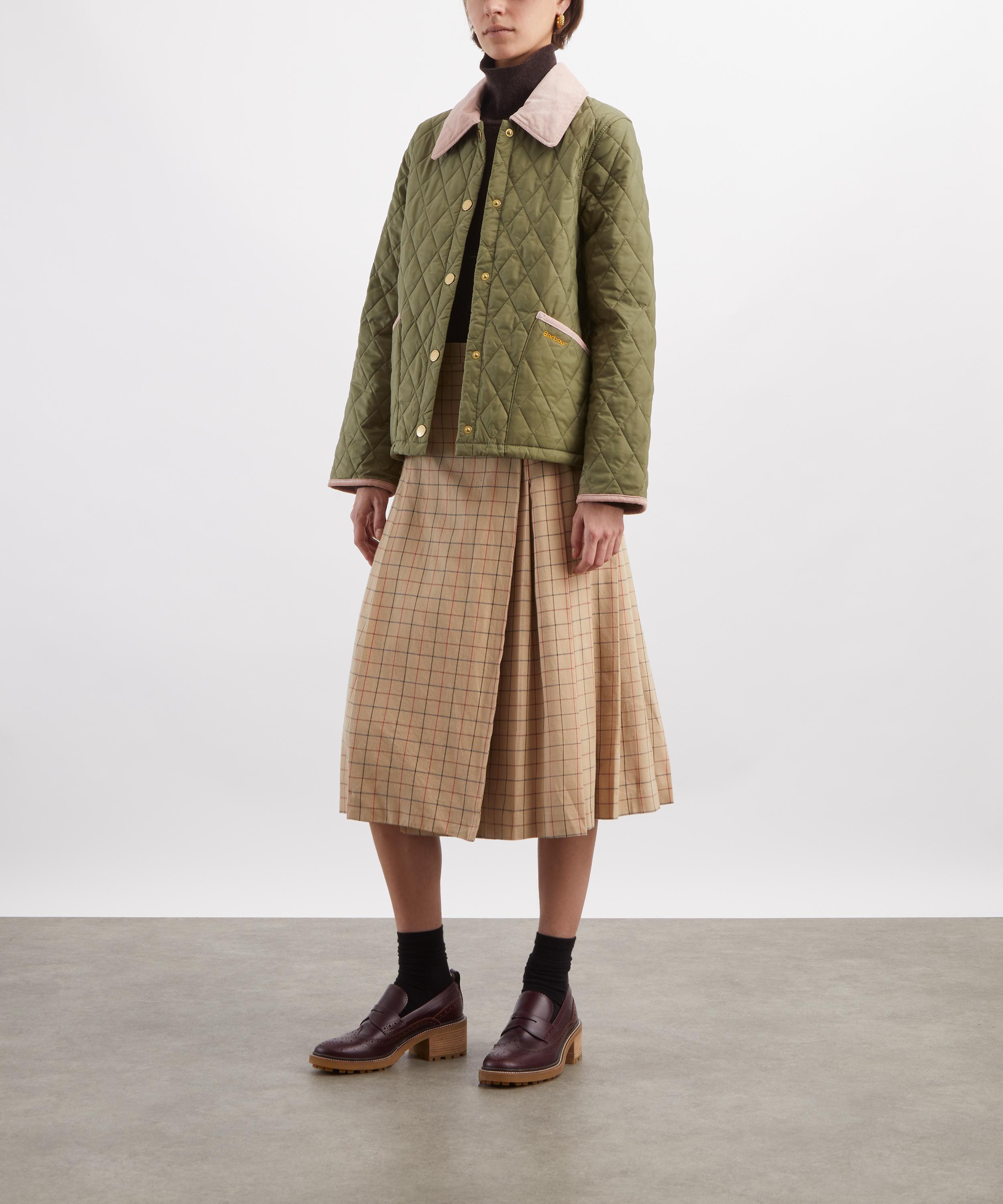 Barbour - Icons Cropped Liddesdale Quilted Jacket image number 1