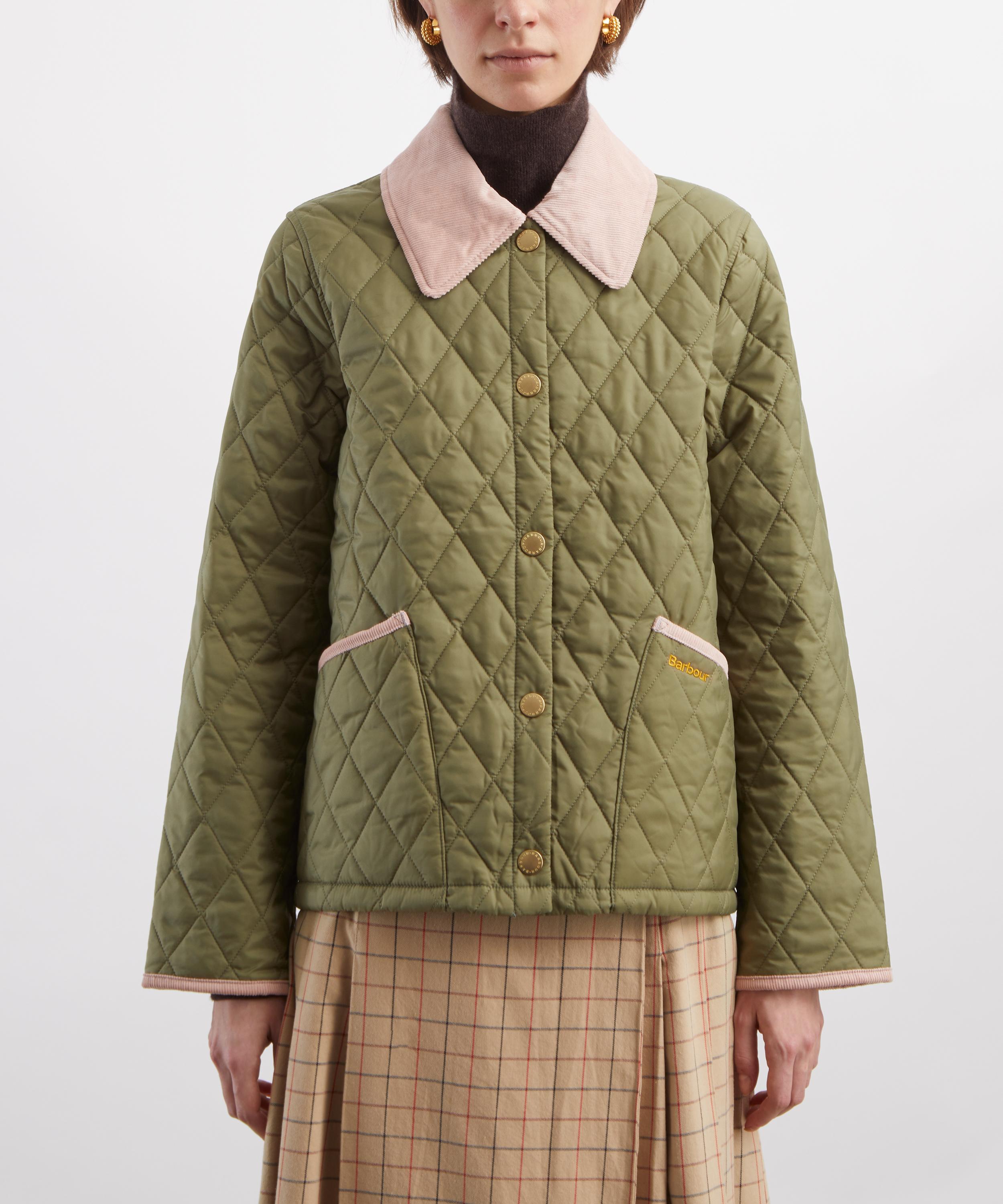 Barbour - Icons Cropped Liddesdale Quilted Jacket image number 2