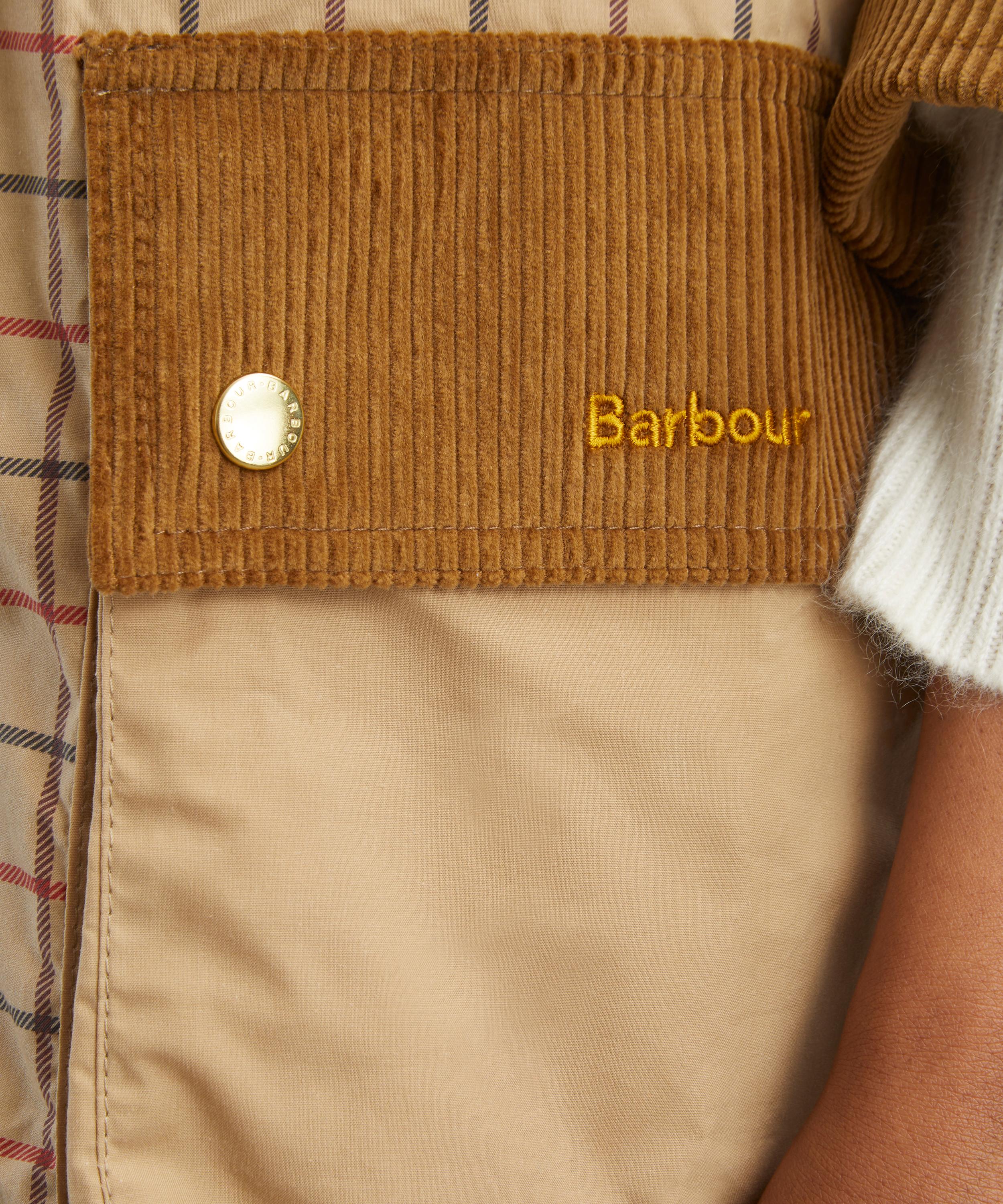 Barbour - Hollington Check Car Coat image number 4