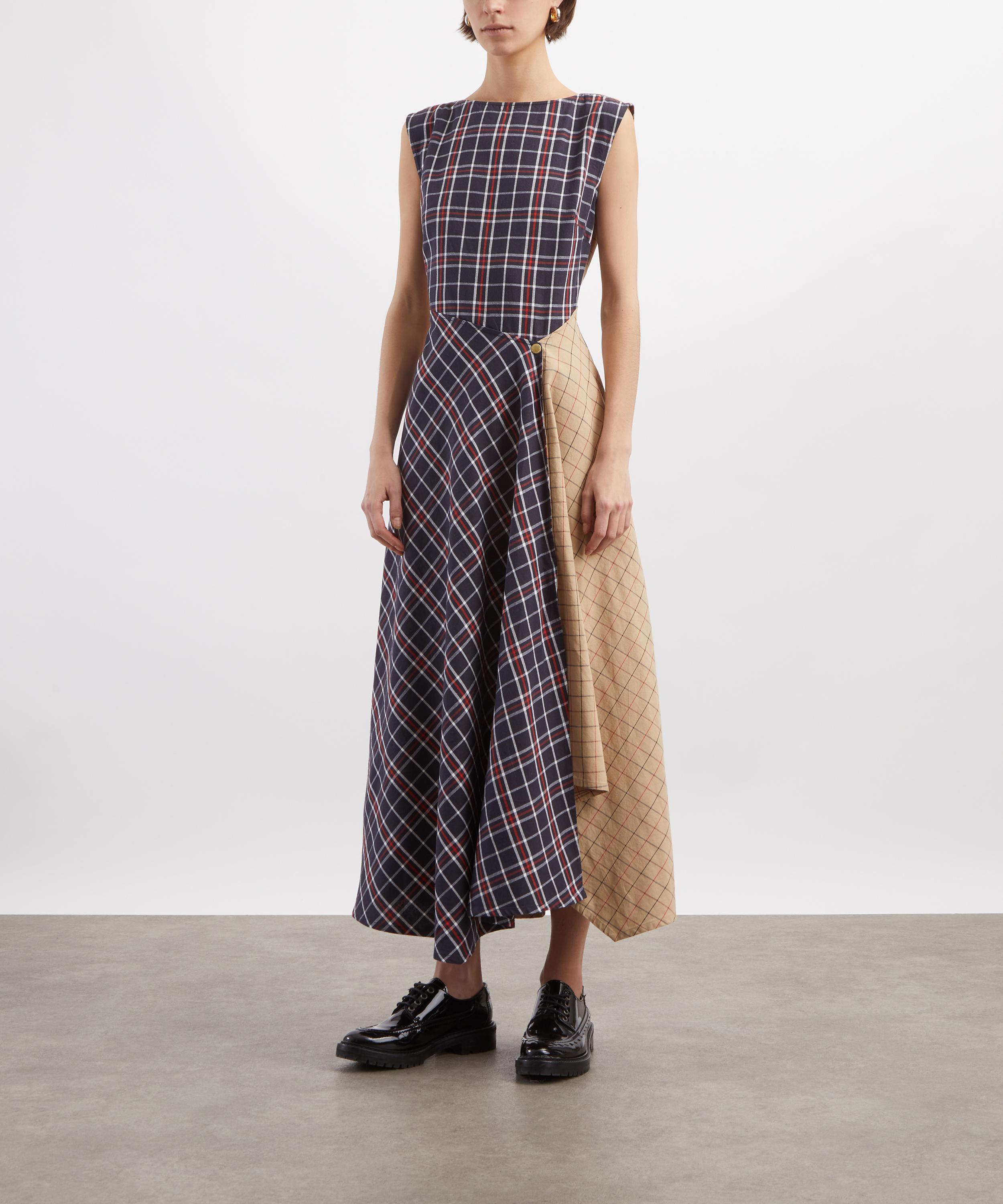 Barbour - Dalbury Tartan Midi Dress image number 2