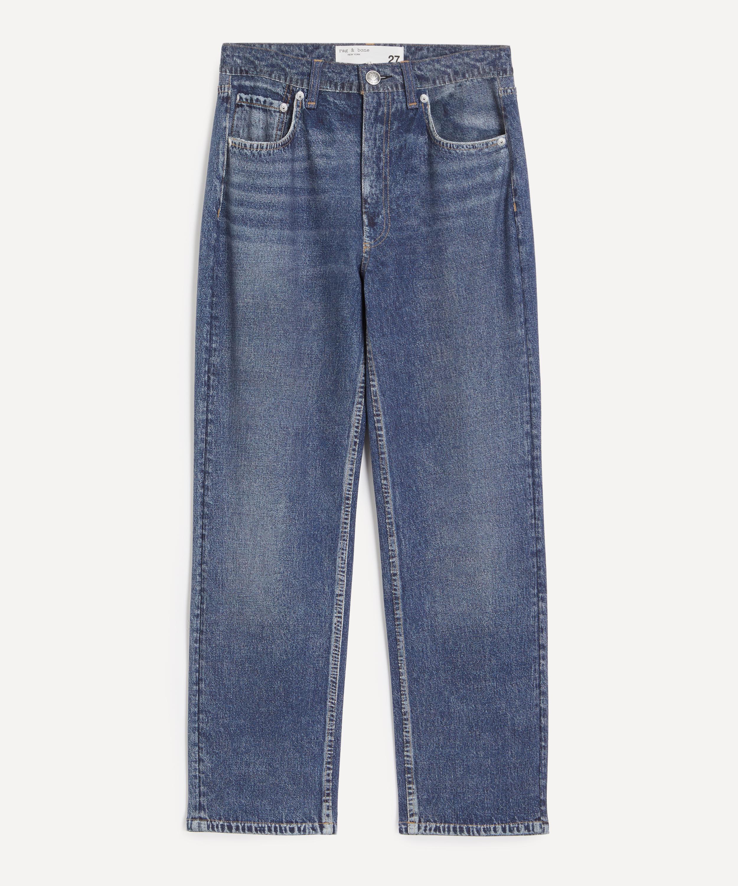 Rag & Bone - Miramar Harlow Ankle Straight Trousers in Kimber Wash