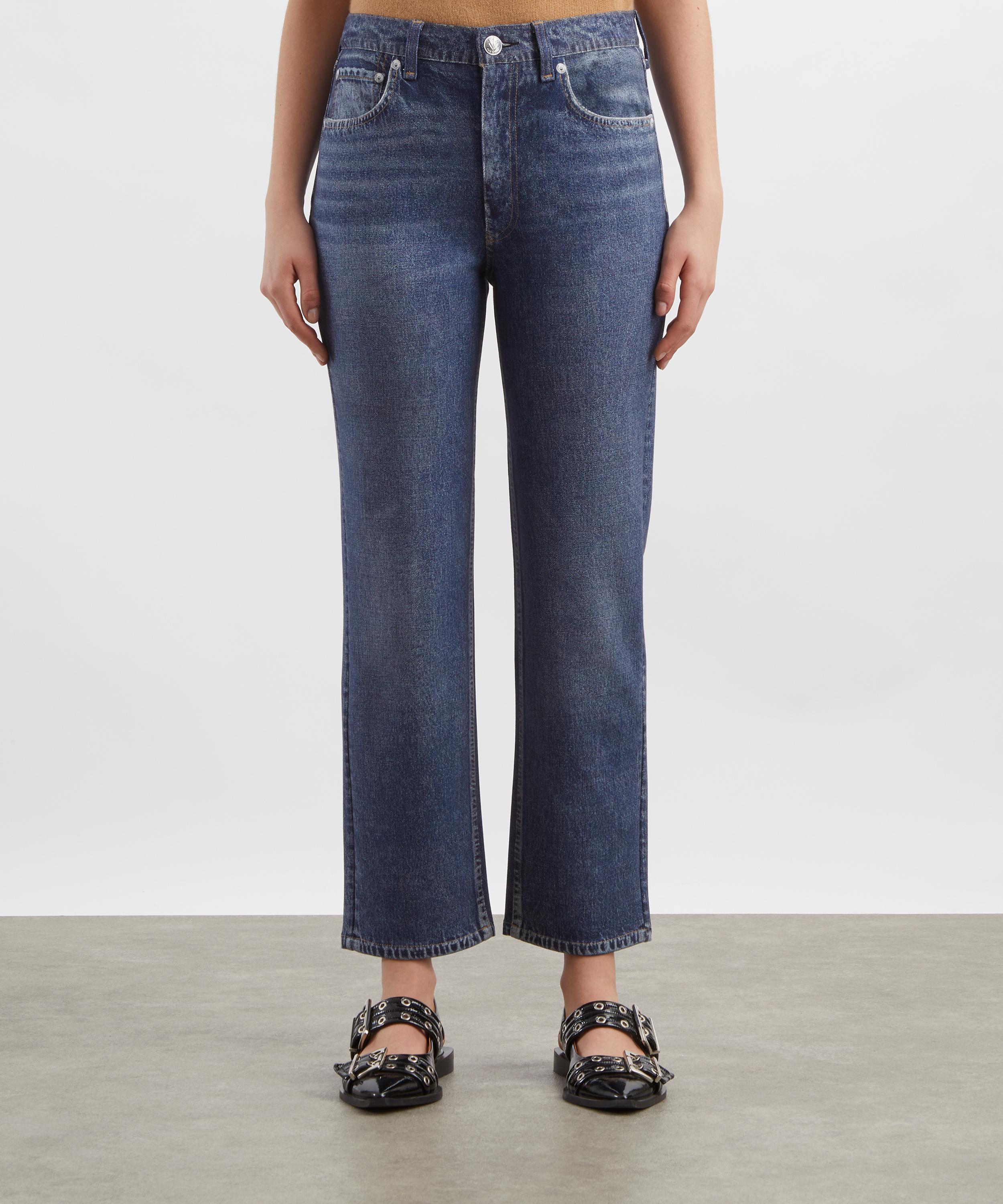 Rag & Bone - Miramar Harlow Ankle Straight Trousers in Kimber Wash image number 2