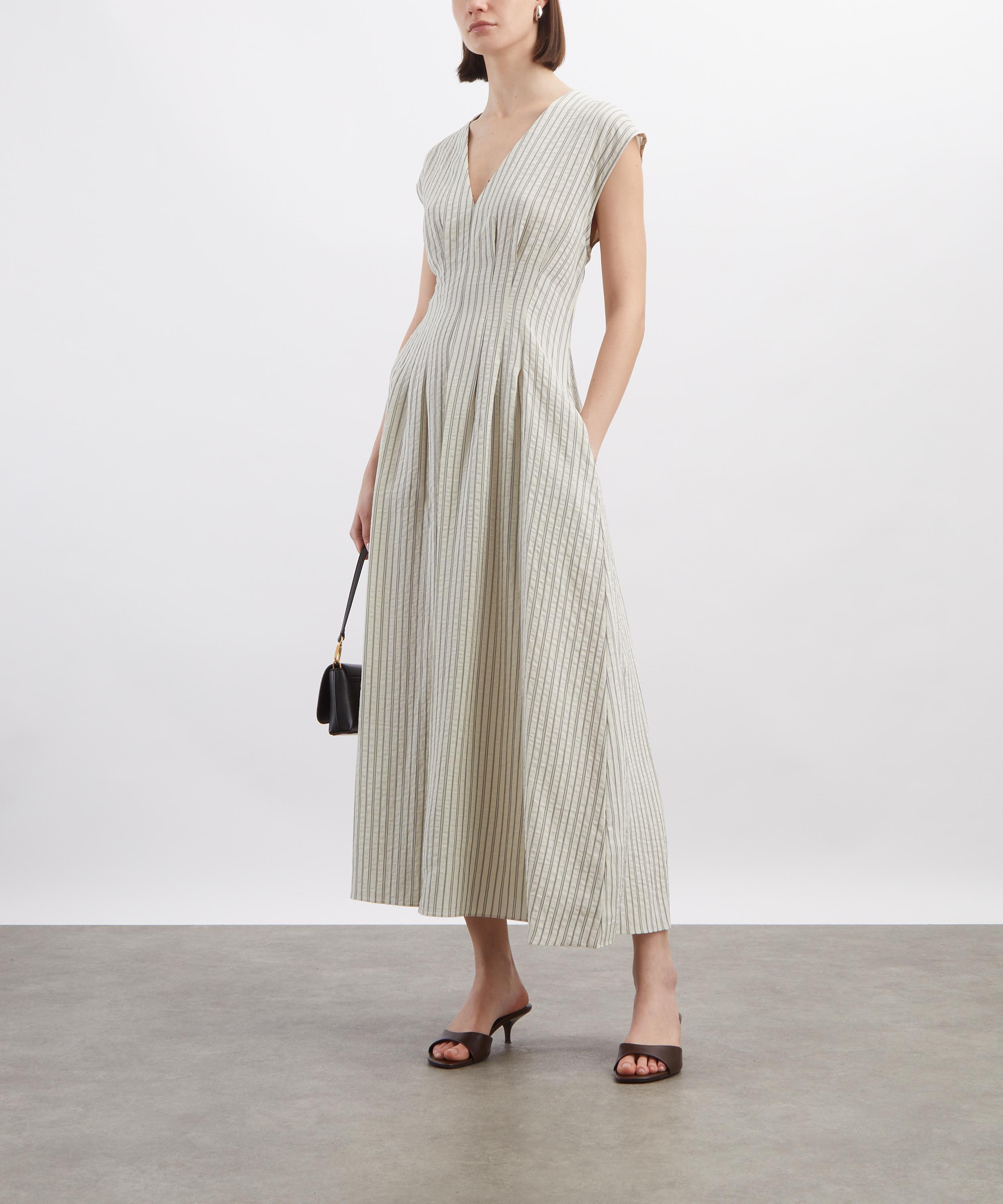 Rag & Bone - Ines Stripe Satin Dress image number 1