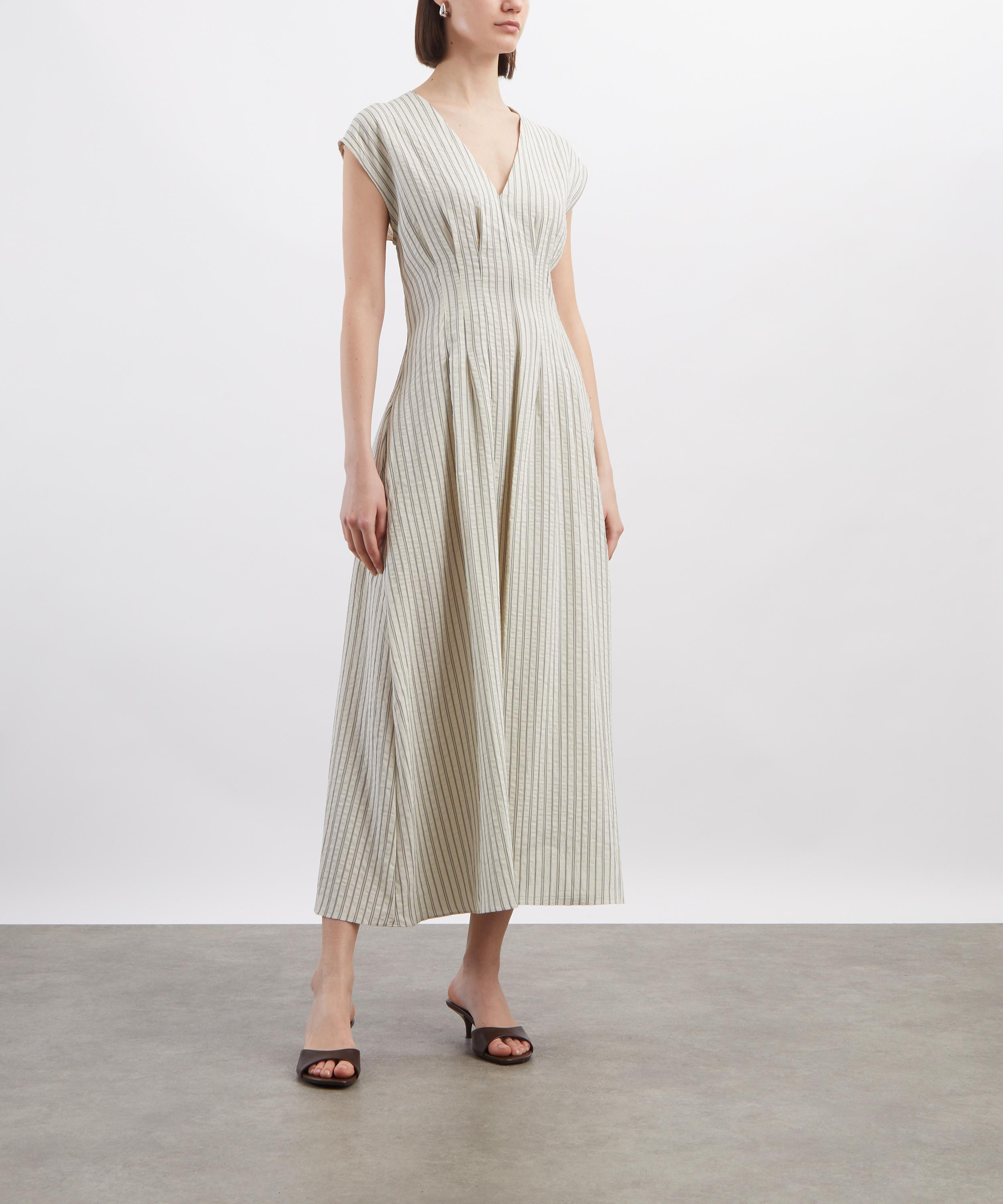 Rag & Bone - Ines Stripe Satin Dress image number 2
