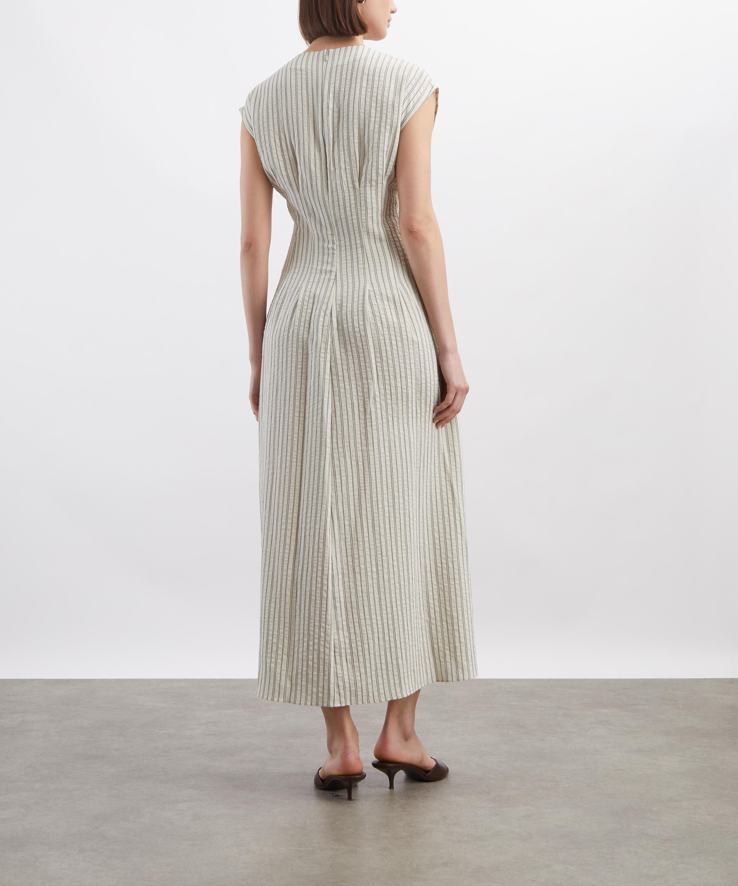 Rag & Bone - Ines Stripe Satin Dress image number 3