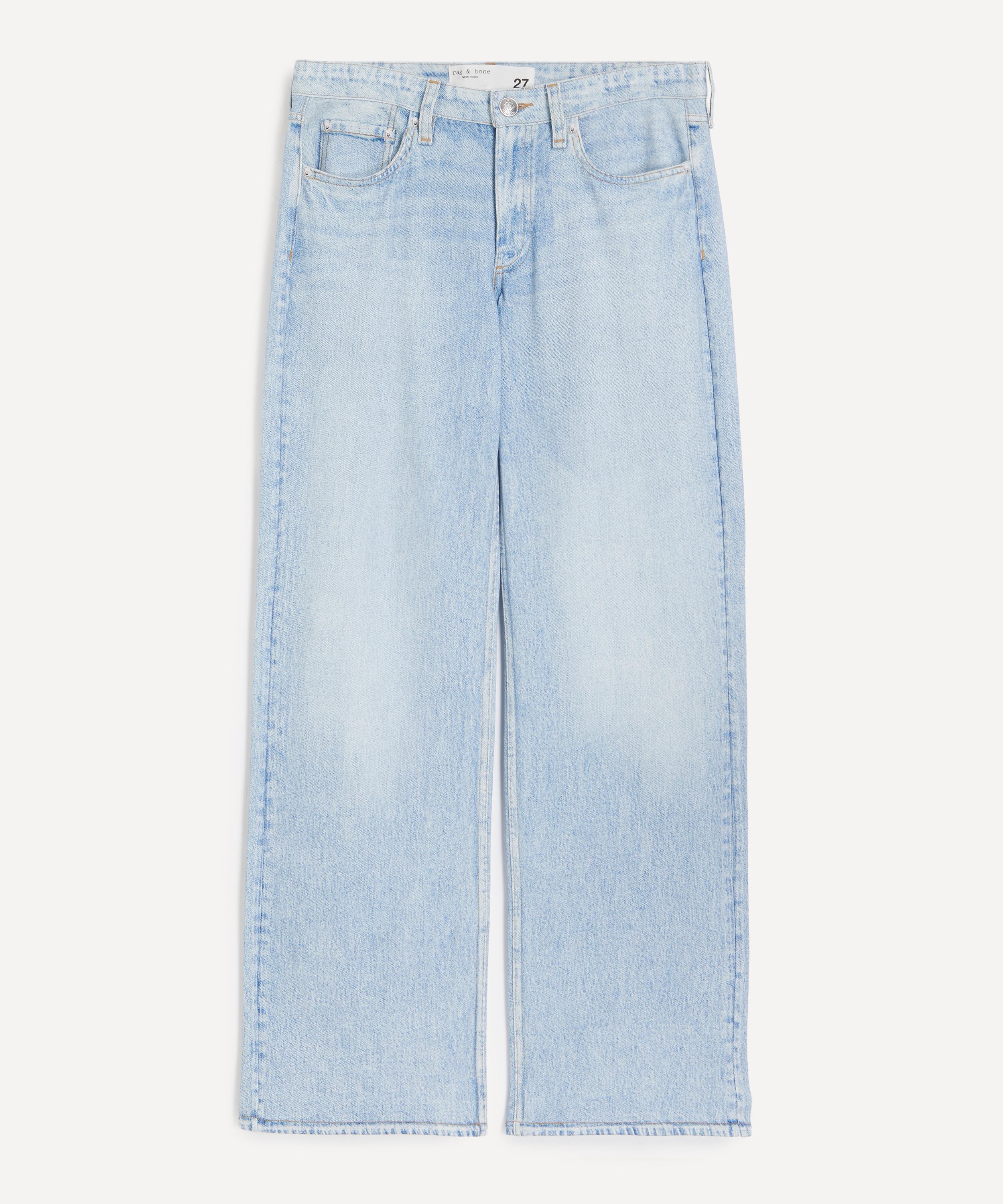 Rag & Bone - Miramar Saige Relaxed Straight Trousers in Aira