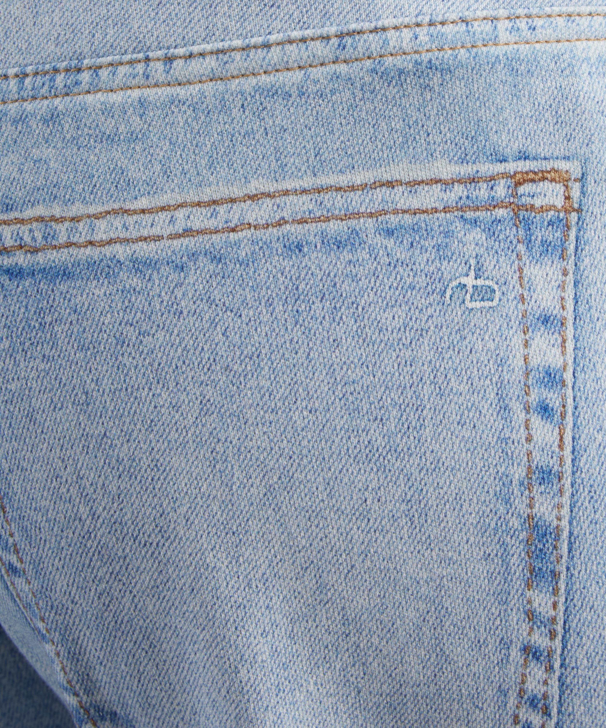 Rag & Bone - Miramar Saige Relaxed Straight Trousers in Aira image number 4