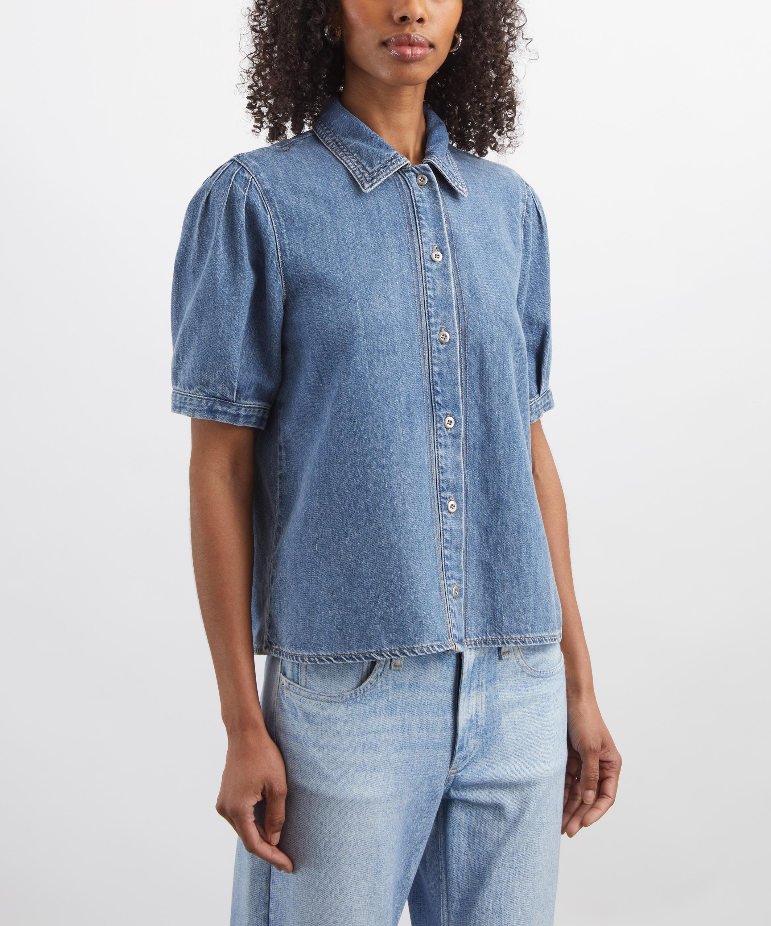 Rag & Bone - Taylor Denim Blouse image number 2