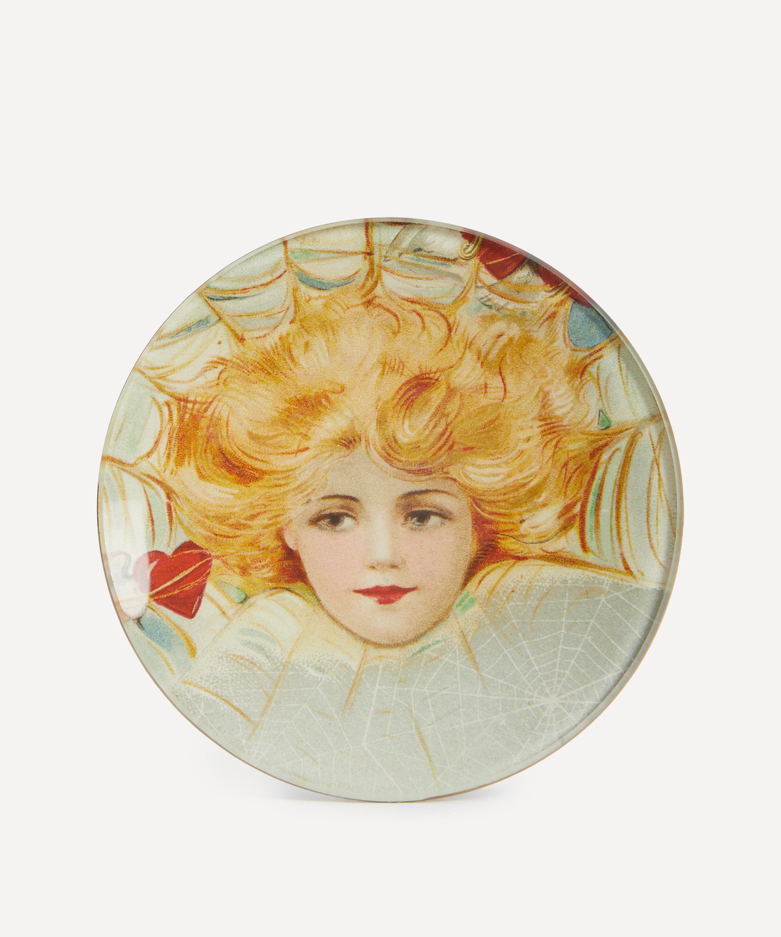 John Derian - My Valentine Think of Me Round Plate image number 1