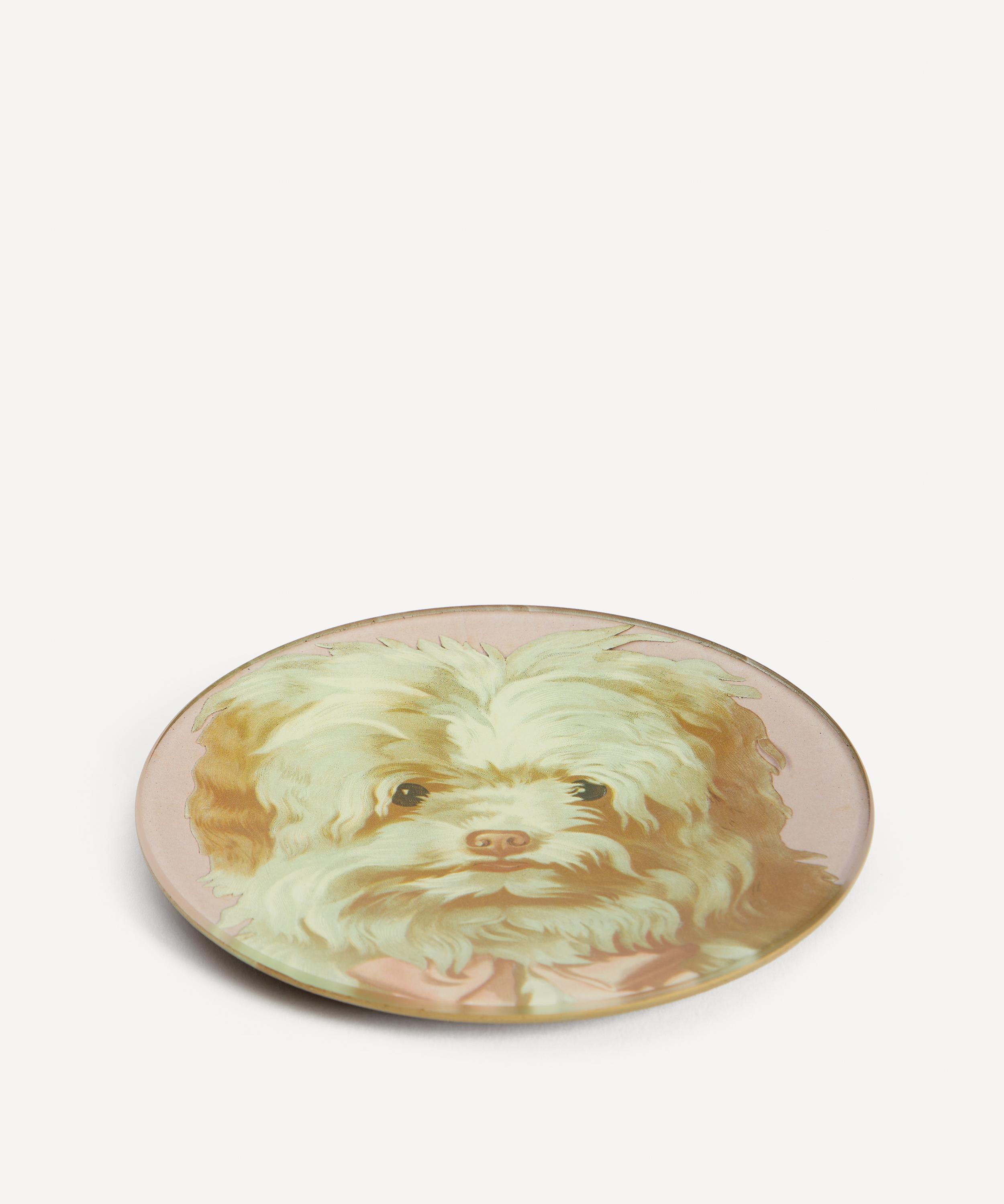 John Derian - Dog Cut Out Round Plate