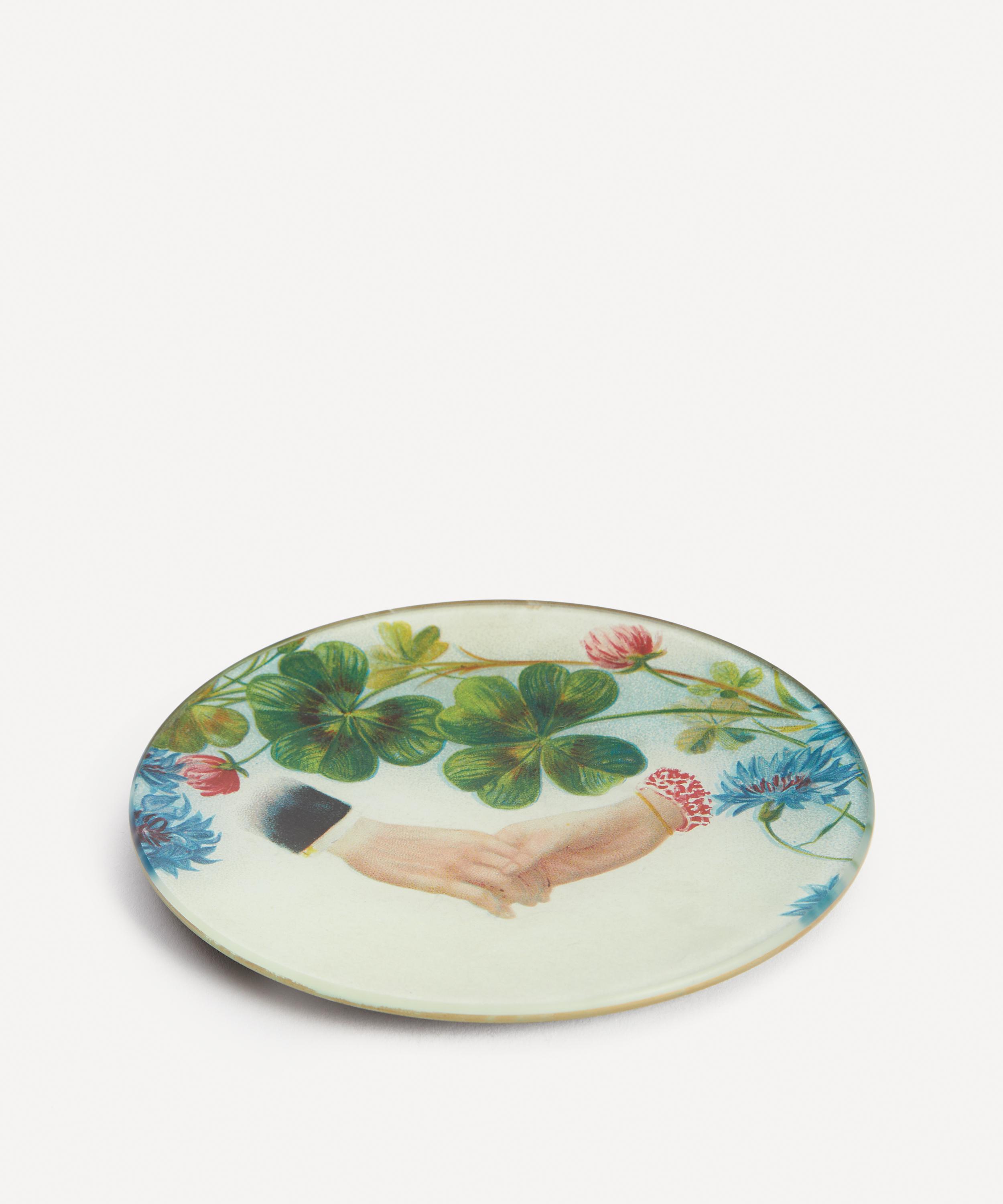 John Derian - Holding Hands Round Plate