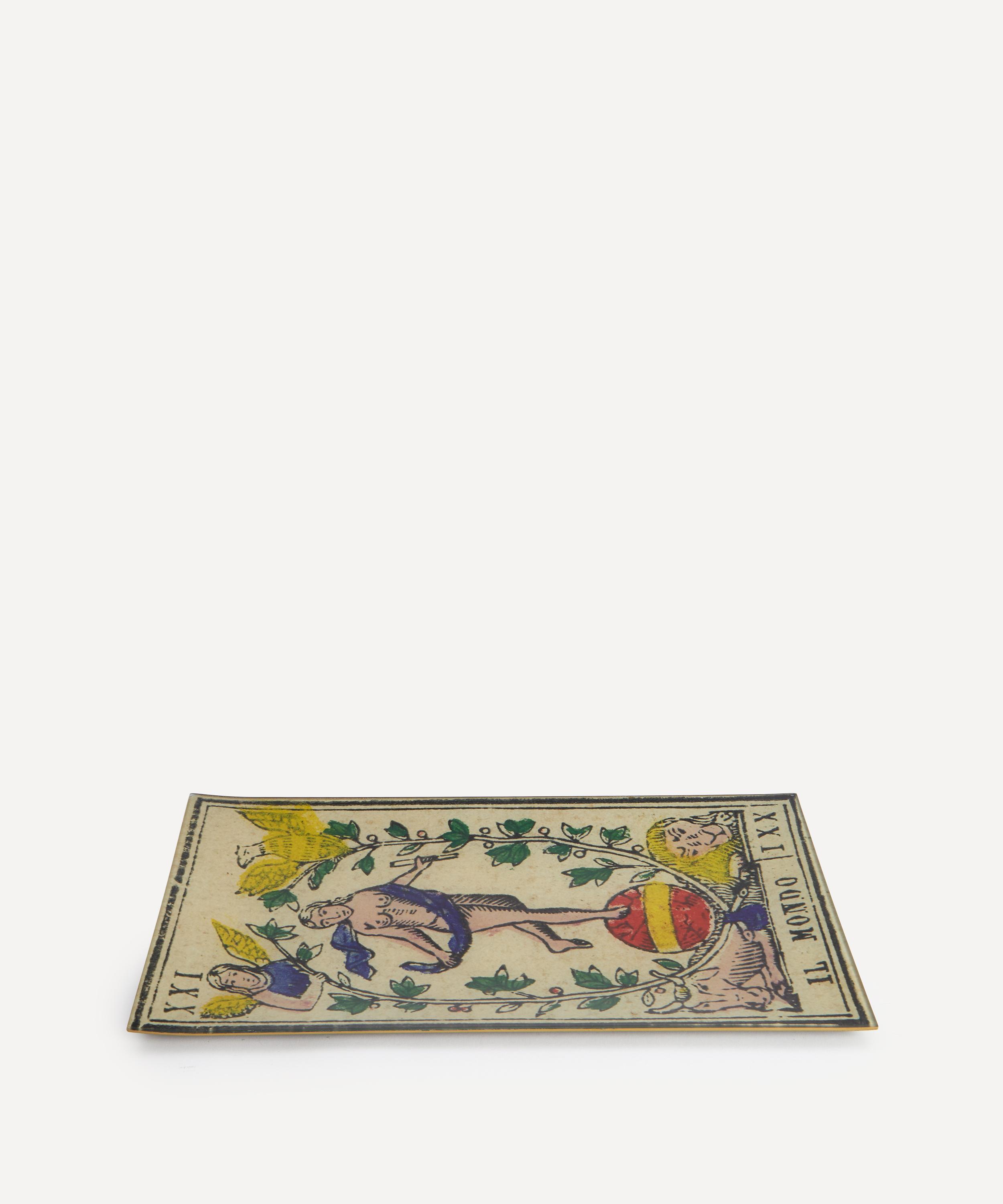John Derian - The World Tarot Rectangle Tray