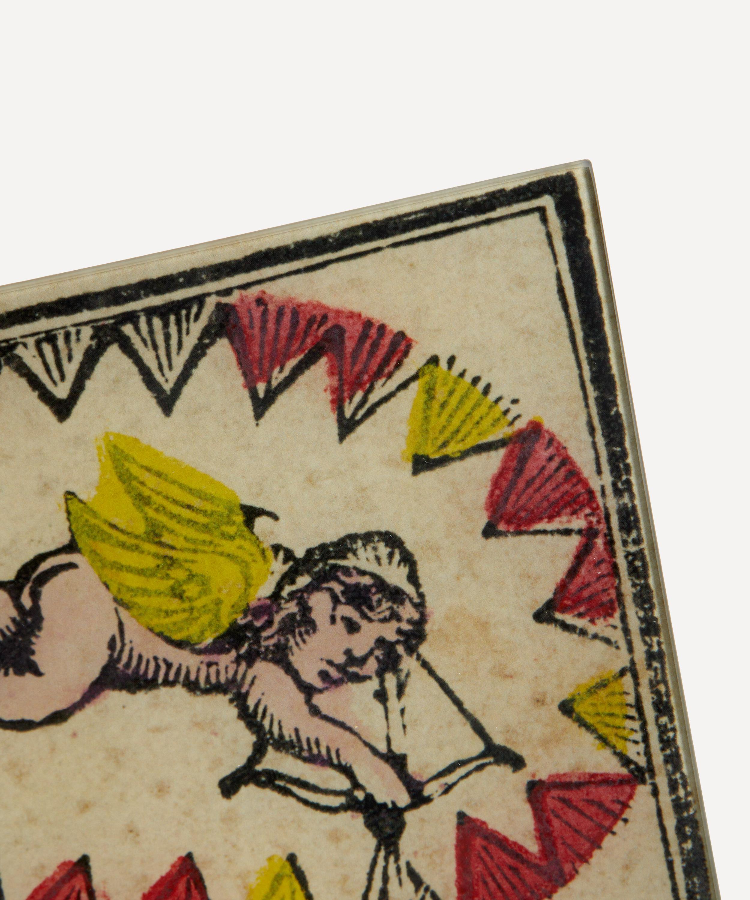 John Derian - The Lovers Tarot Rectangle Tray image number 2