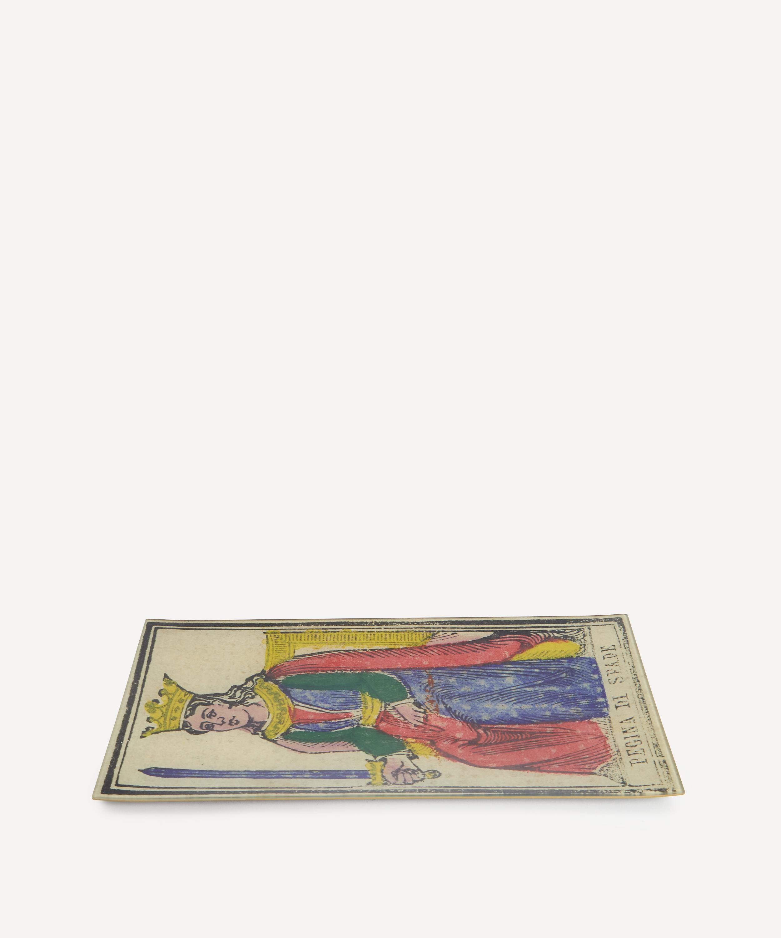 John Derian - Queen of Swords Tarot Rectangle Tray