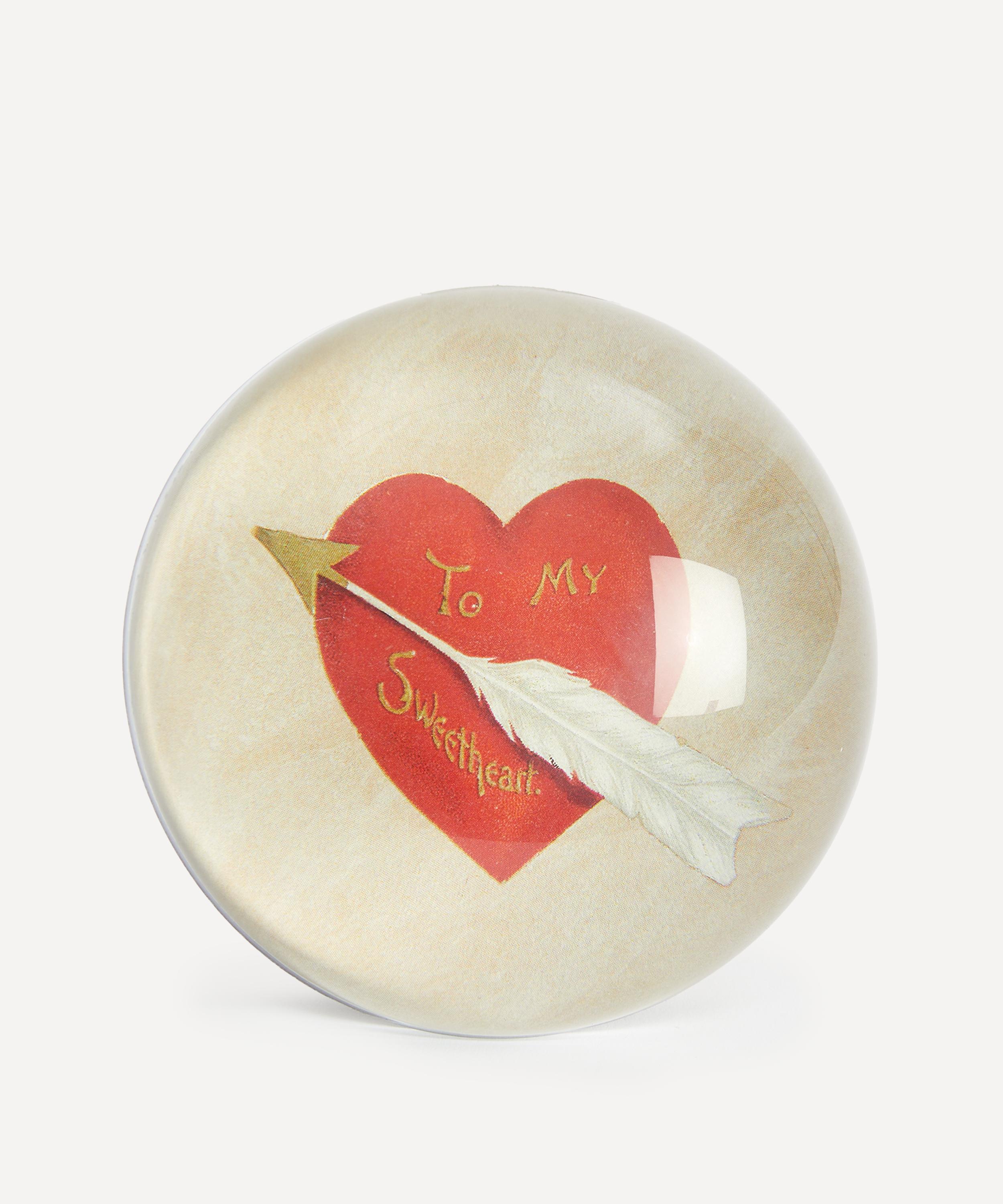 John Derian - Sweetheart Dome Paperweight image number 1