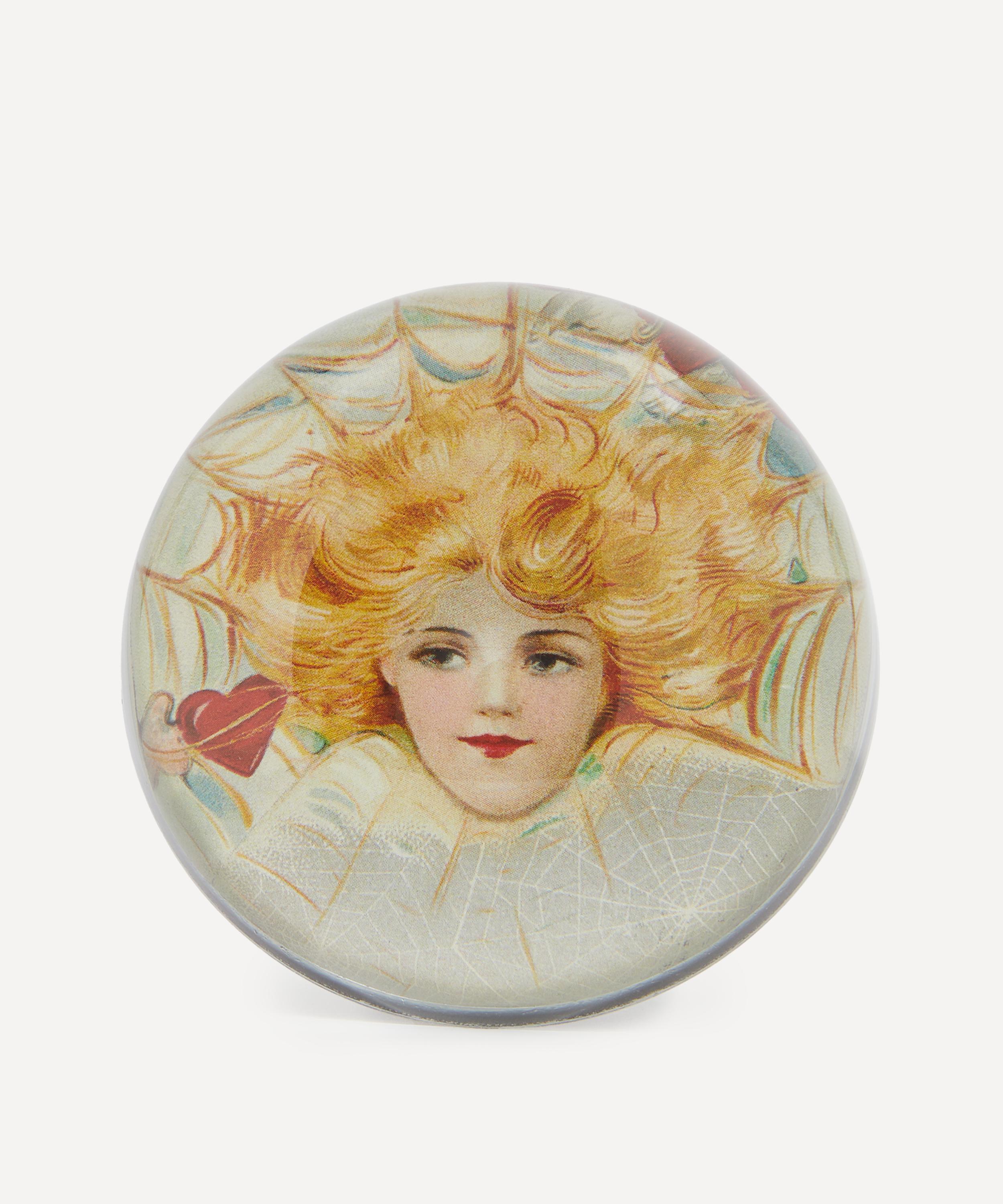 John Derian - My Valentine Think of Me Dome Paperweight image number 1