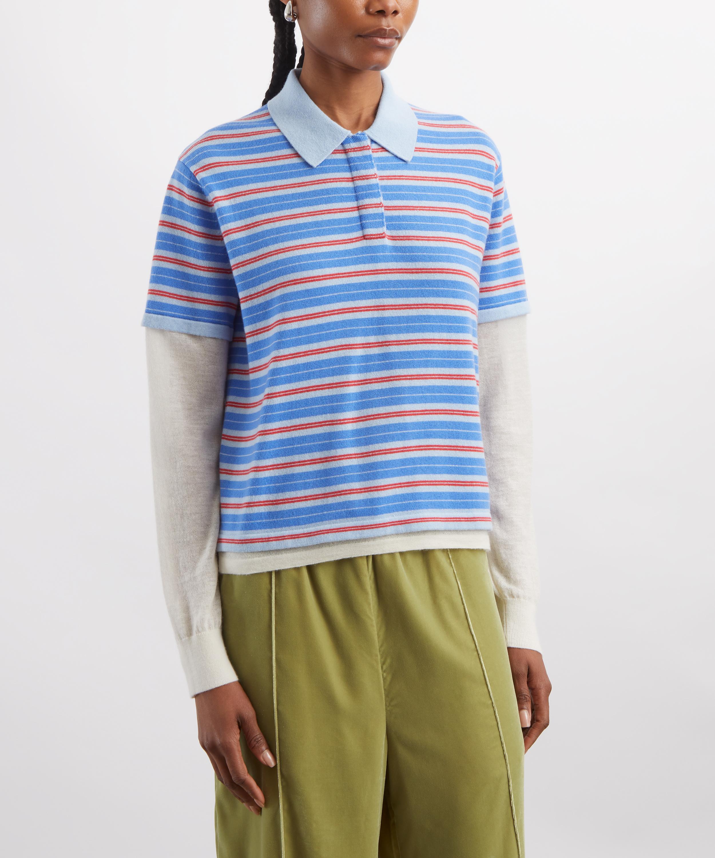 Guest In Residence - Layered Stripe Rugby Jumper image number 2