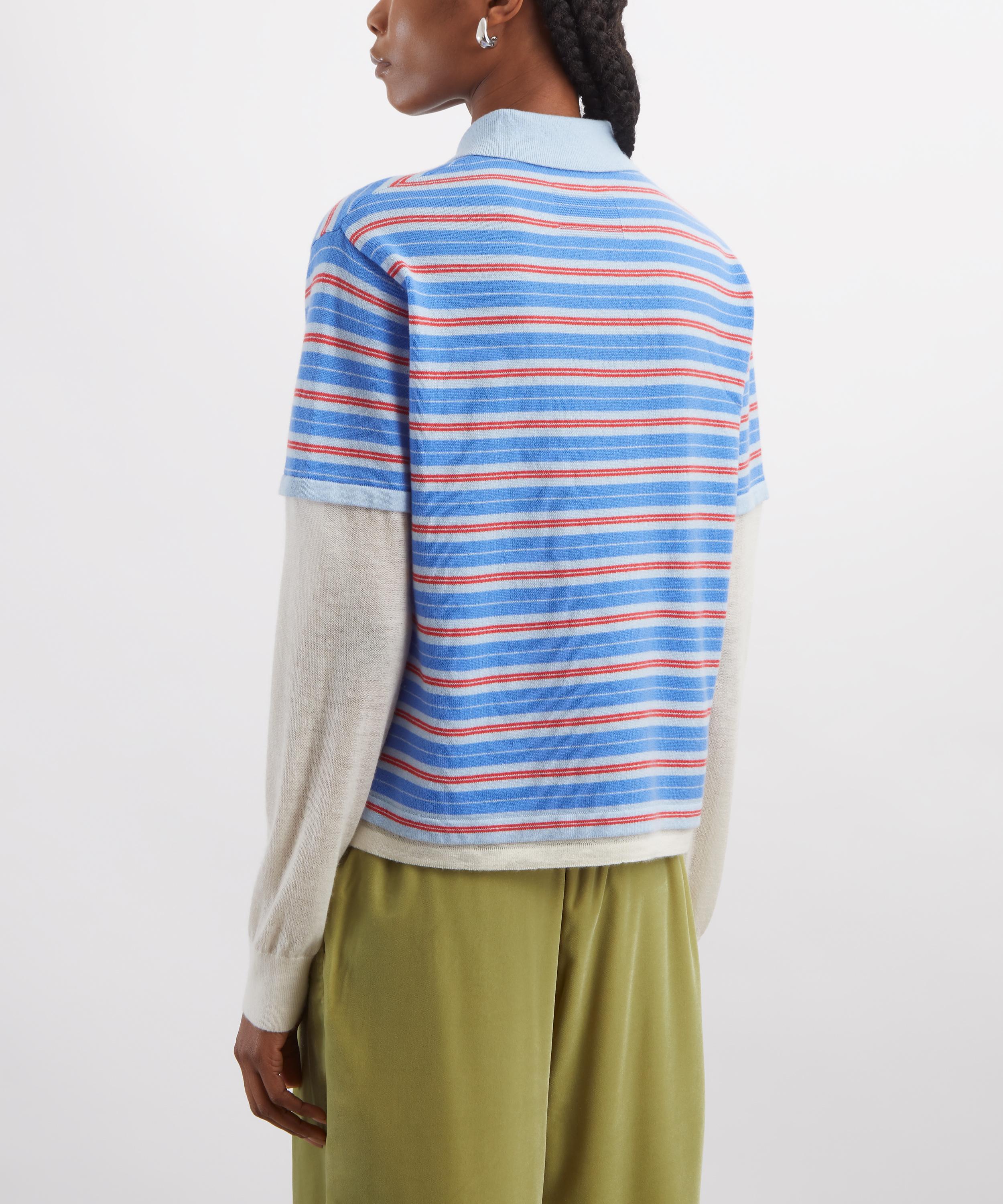 Guest In Residence - Layered Stripe Rugby Jumper image number 3