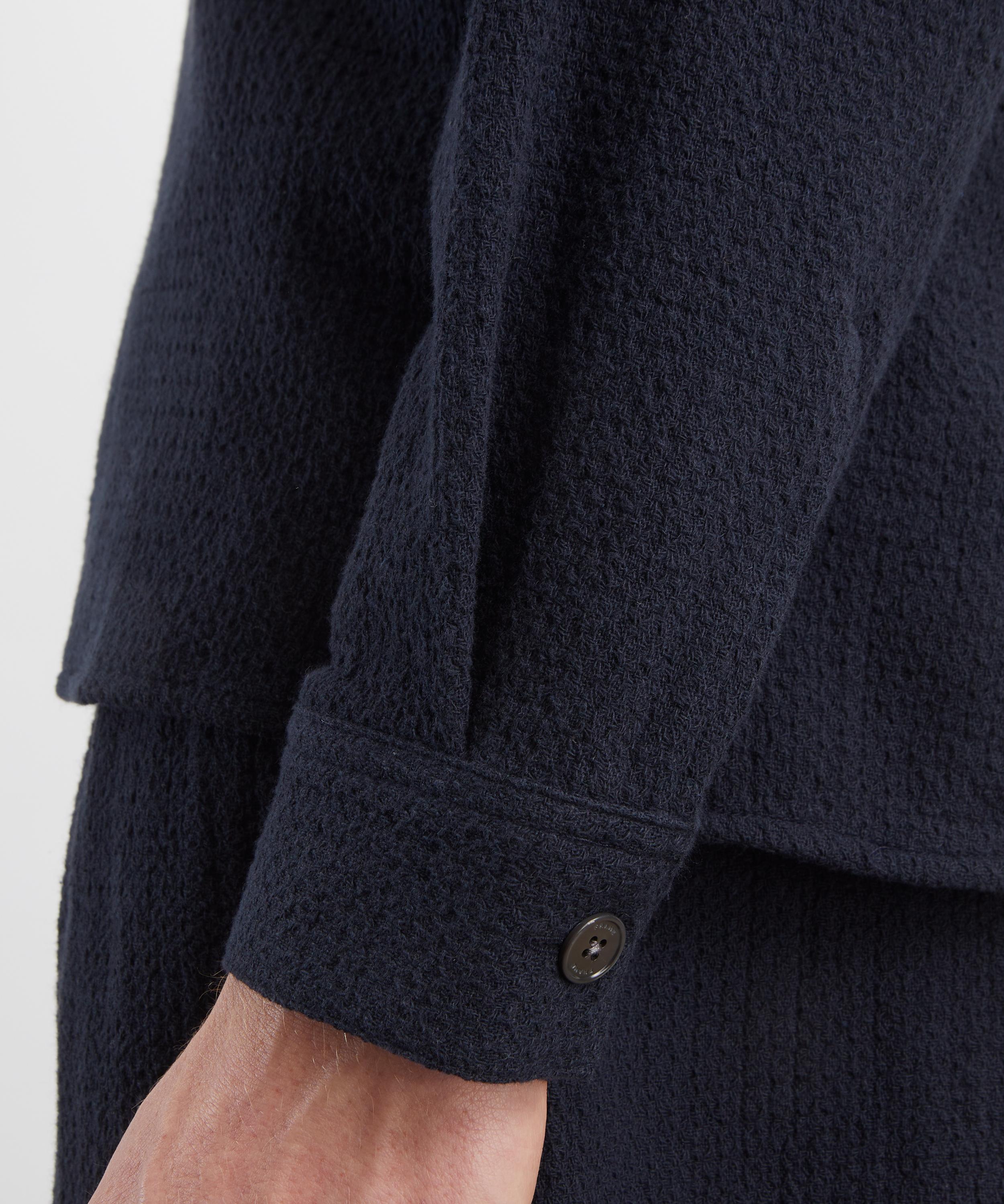 Frame - Open Weave Long-Sleeve Shirt image number 4