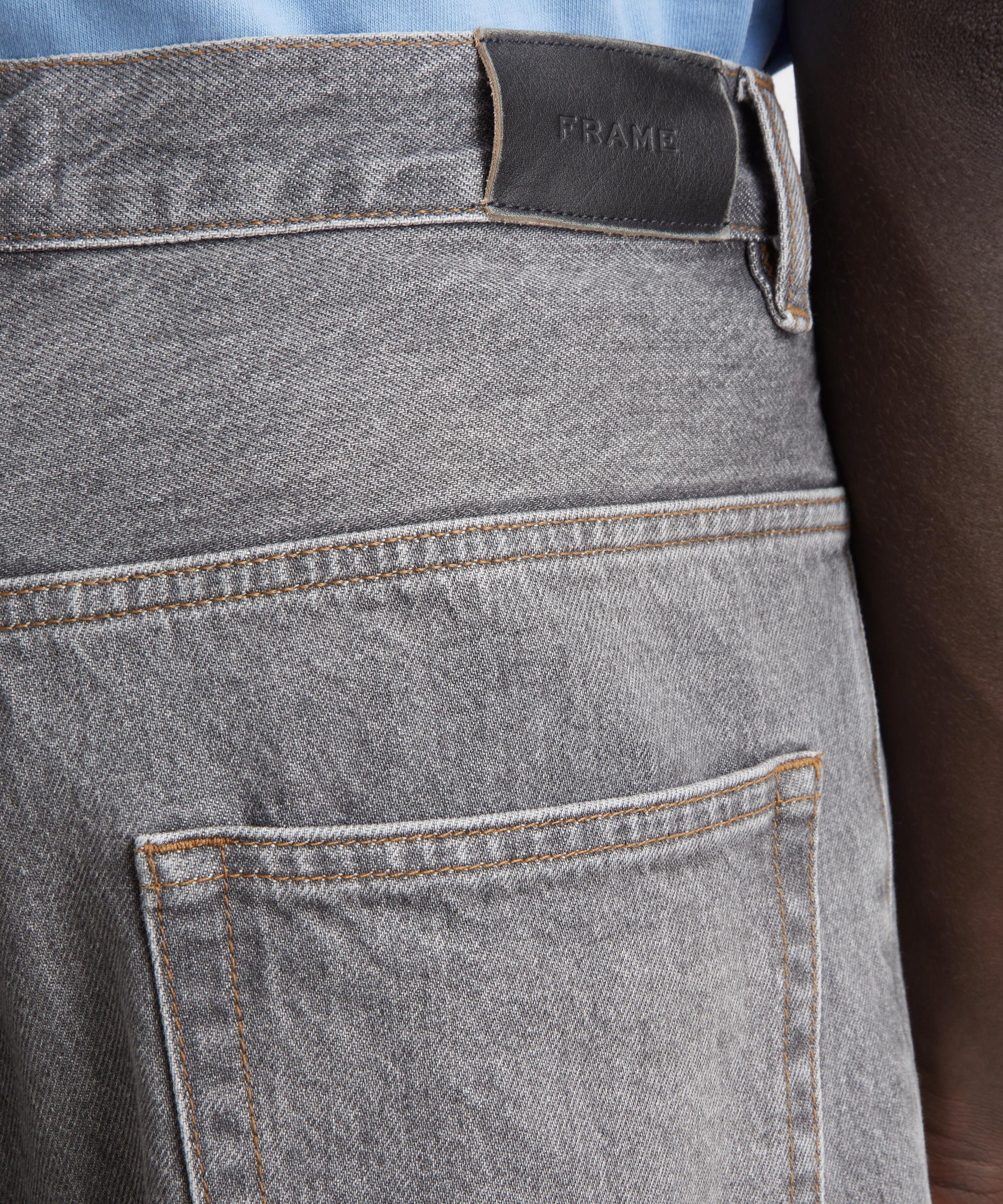 Frame - Baggy Jeans in Ironclad image number 4