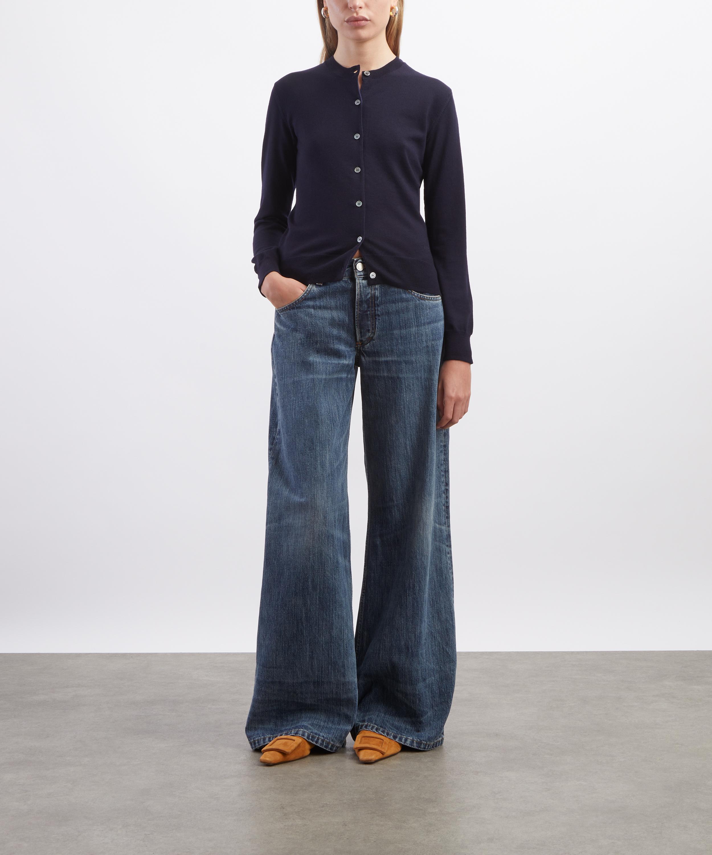 A.P.C. - Marissa Navy Wool Cardigan image number 1