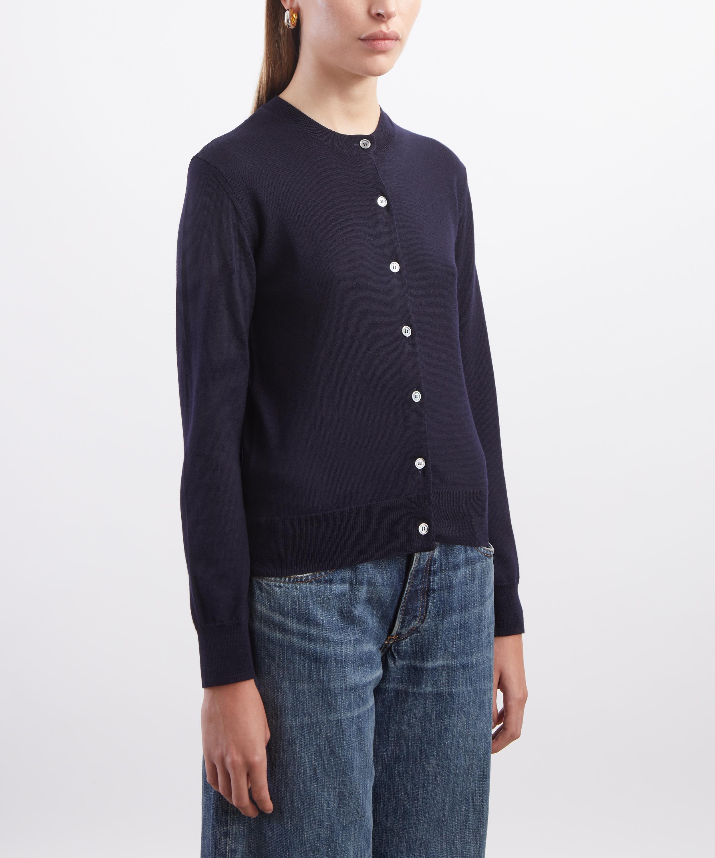 A.P.C. - Marissa Navy Wool Cardigan image number 2