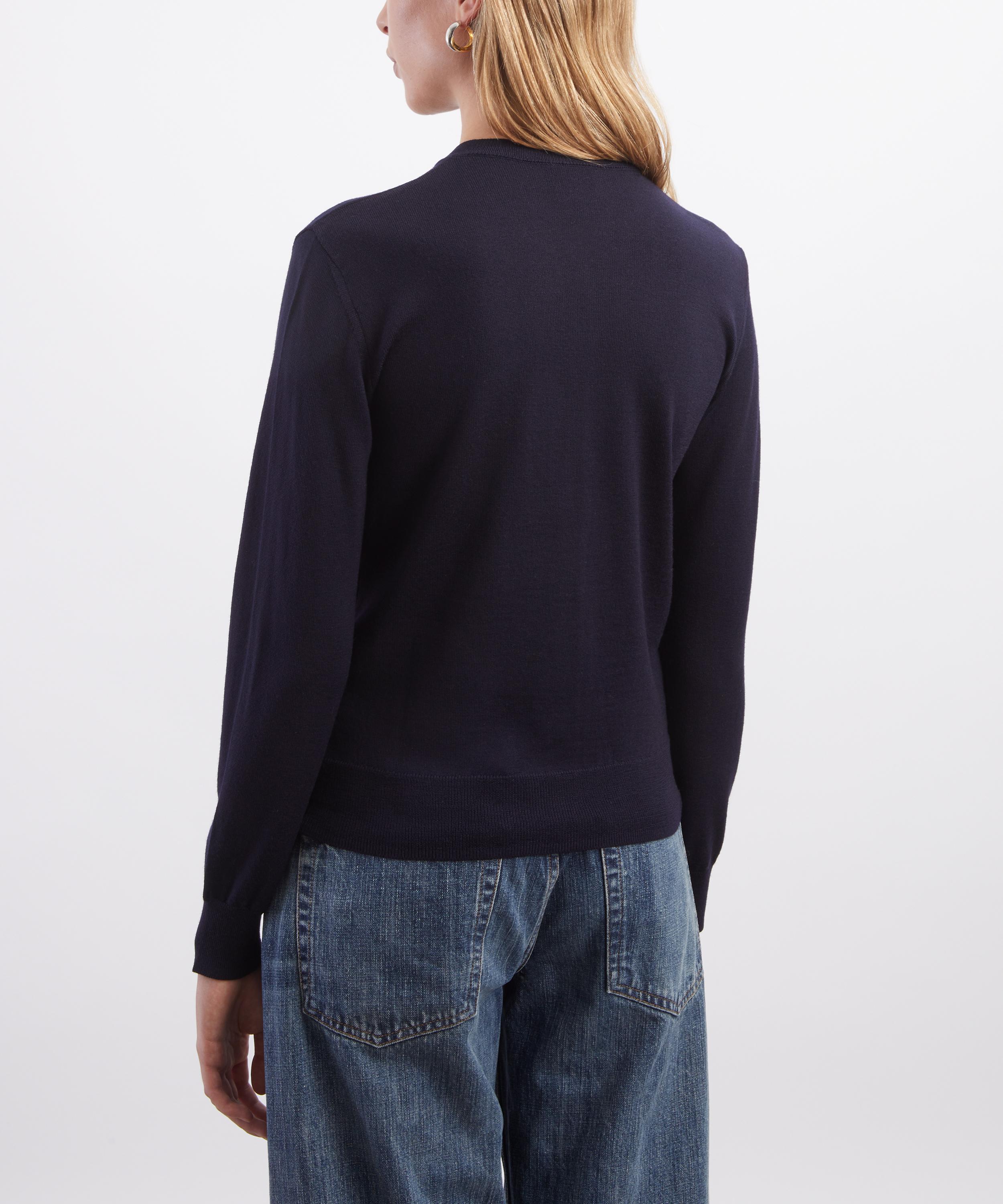 A.P.C. - Marissa Navy Wool Cardigan image number 3