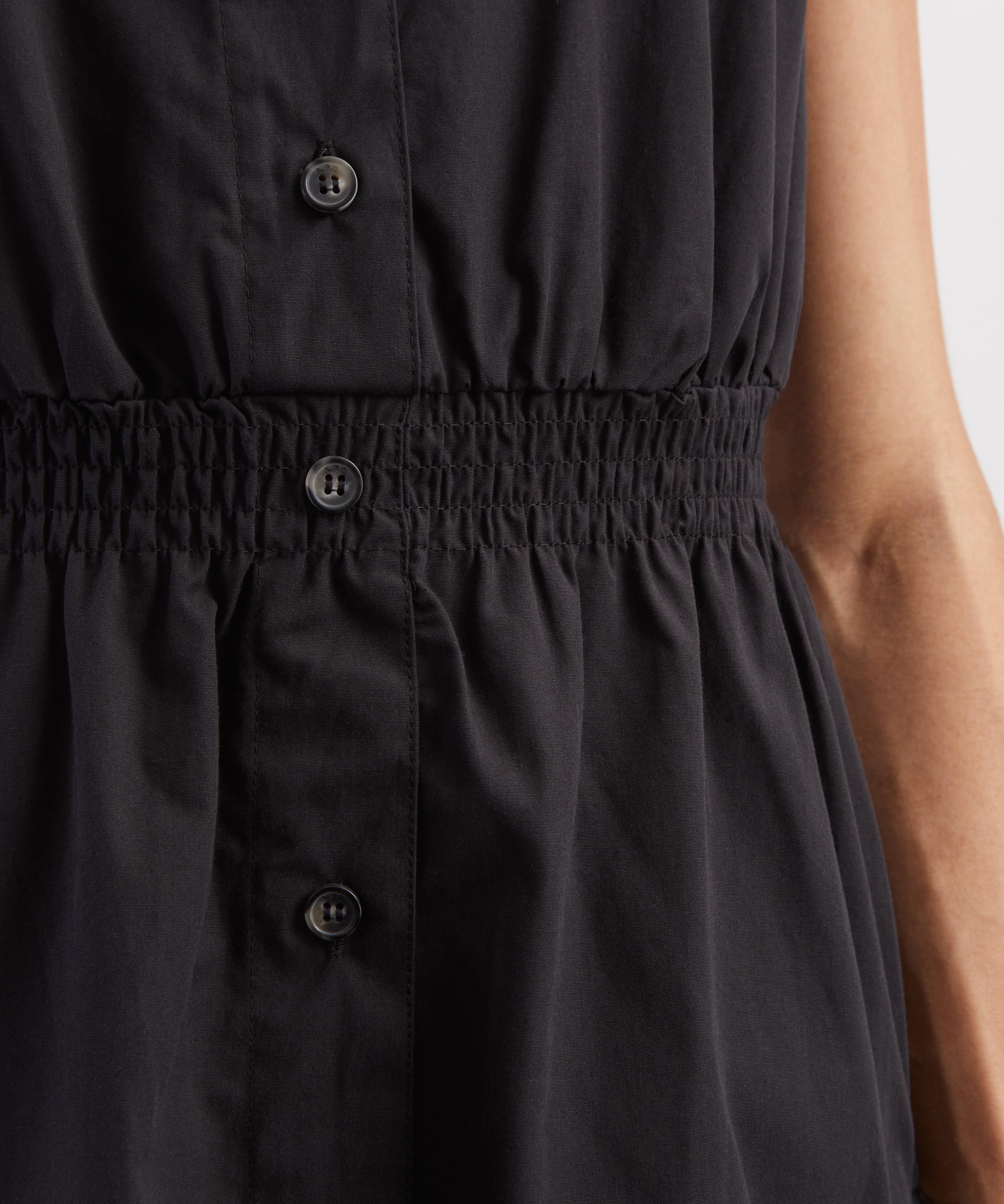 A.P.C. - Sleeveless Black Dress image number 4