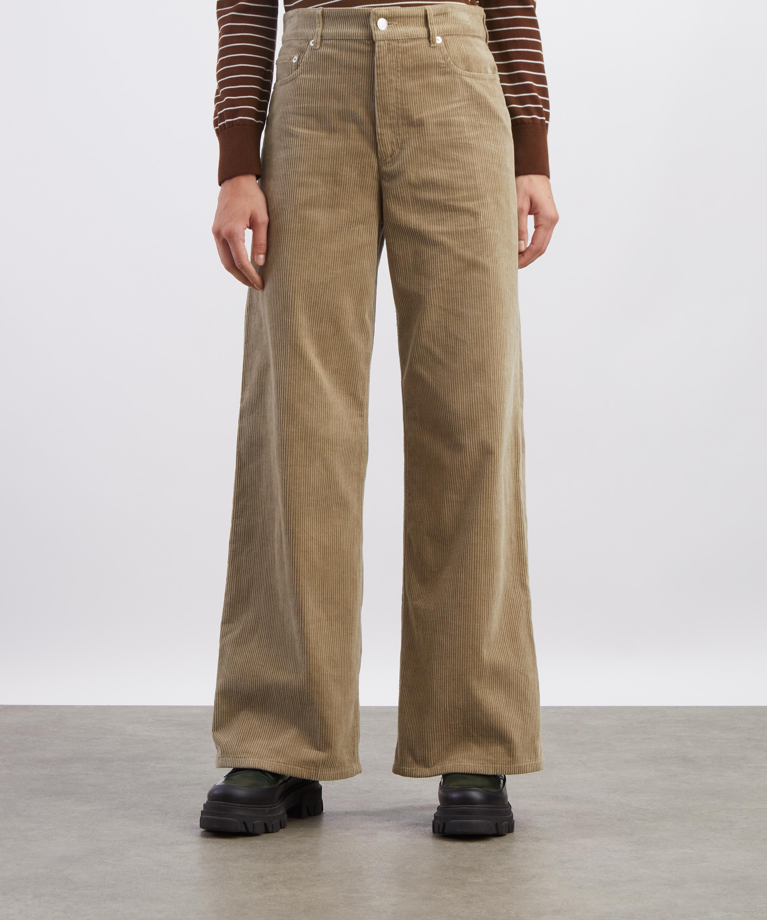 A.P.C. - Clyde Beige Corduroy Jeans image number 2