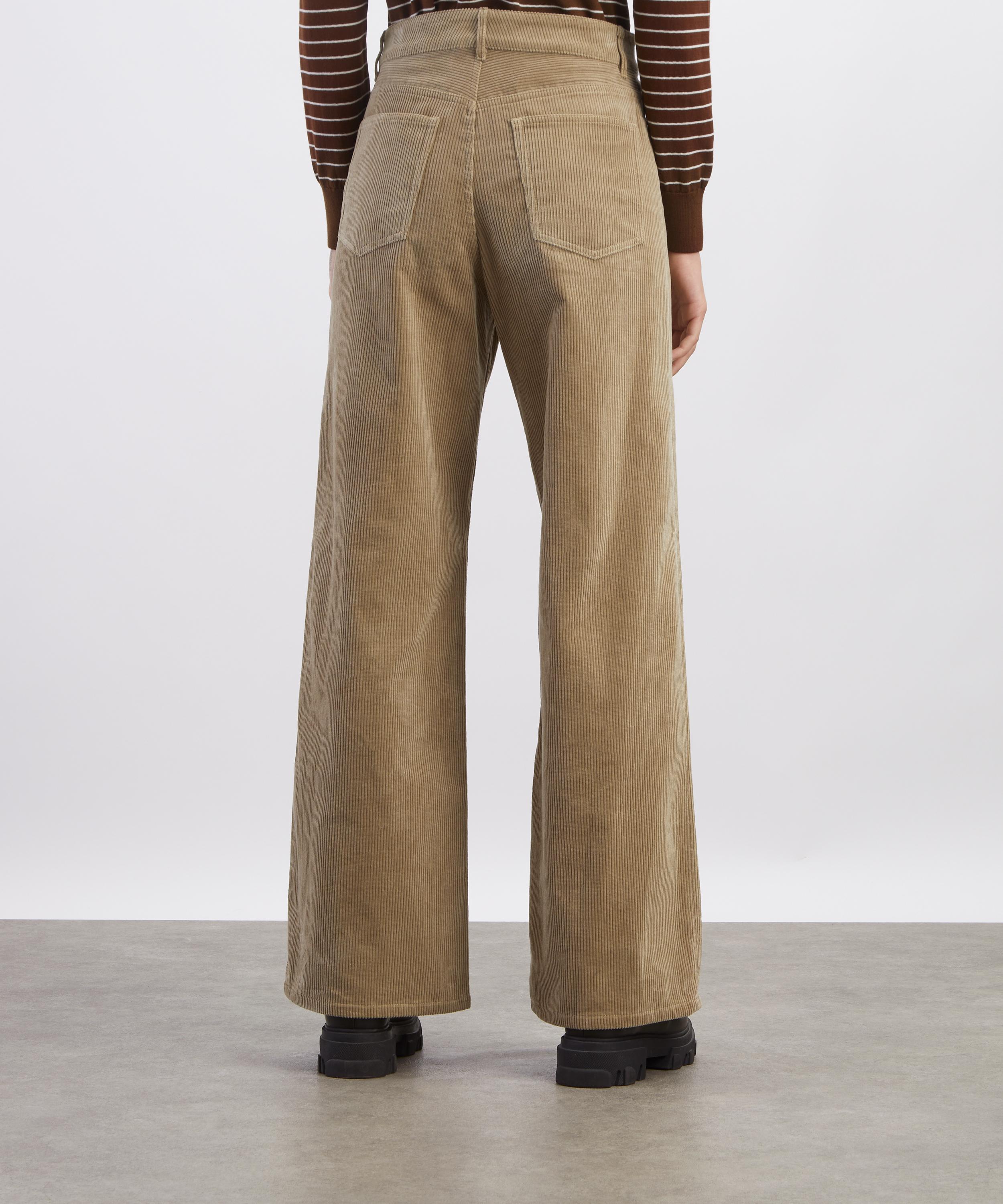A.P.C. - Clyde Beige Corduroy Jeans image number 3