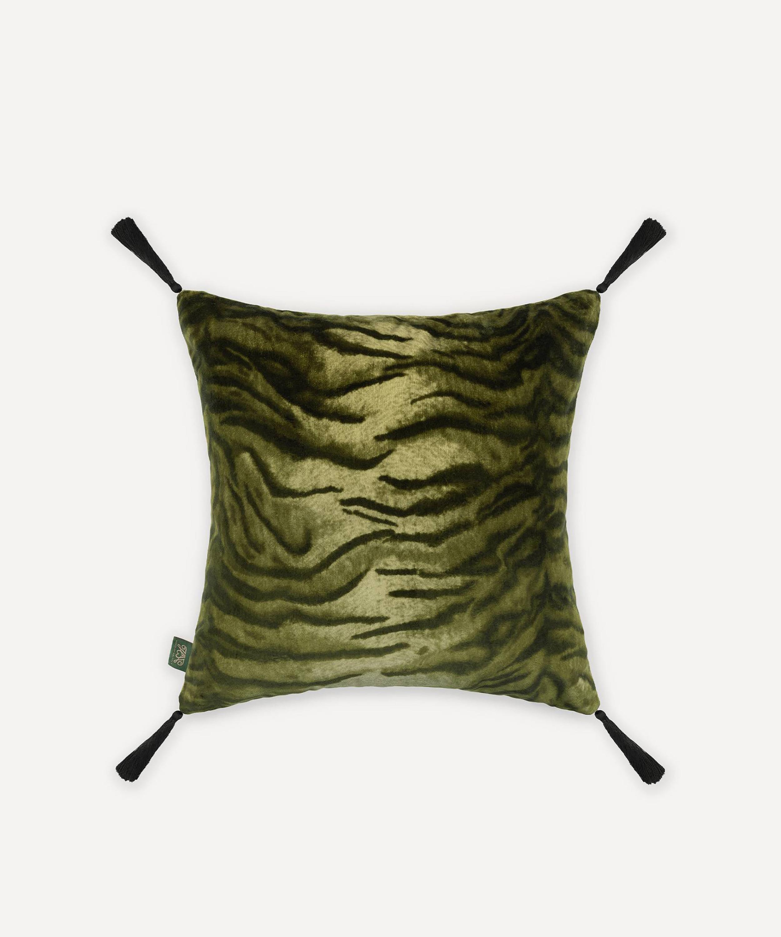 House of Hackney - Caspian Medium Velvet Tassel Cushion