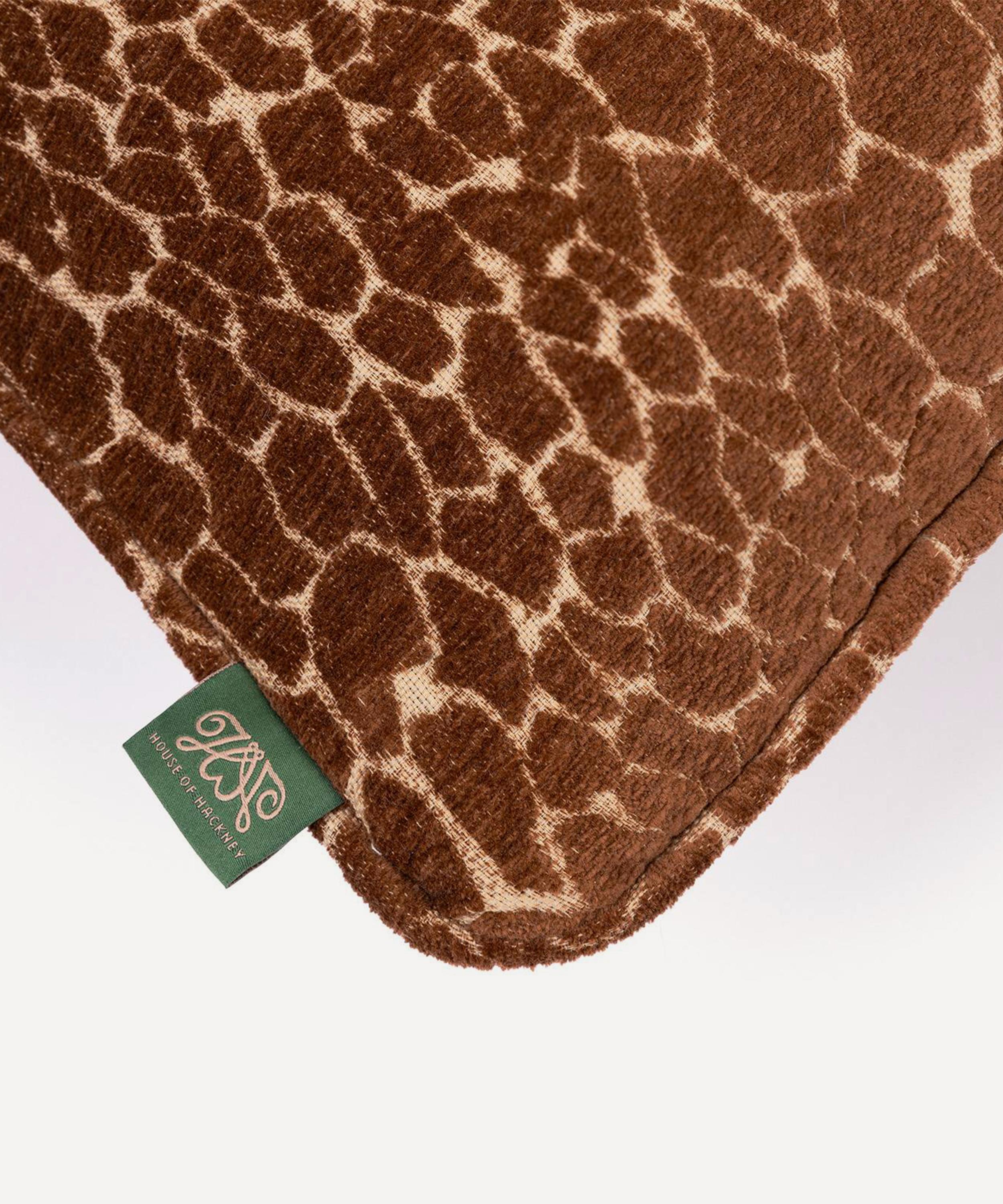 House of Hackney - Mara Jacquard Medium Piped Cushion image number 1