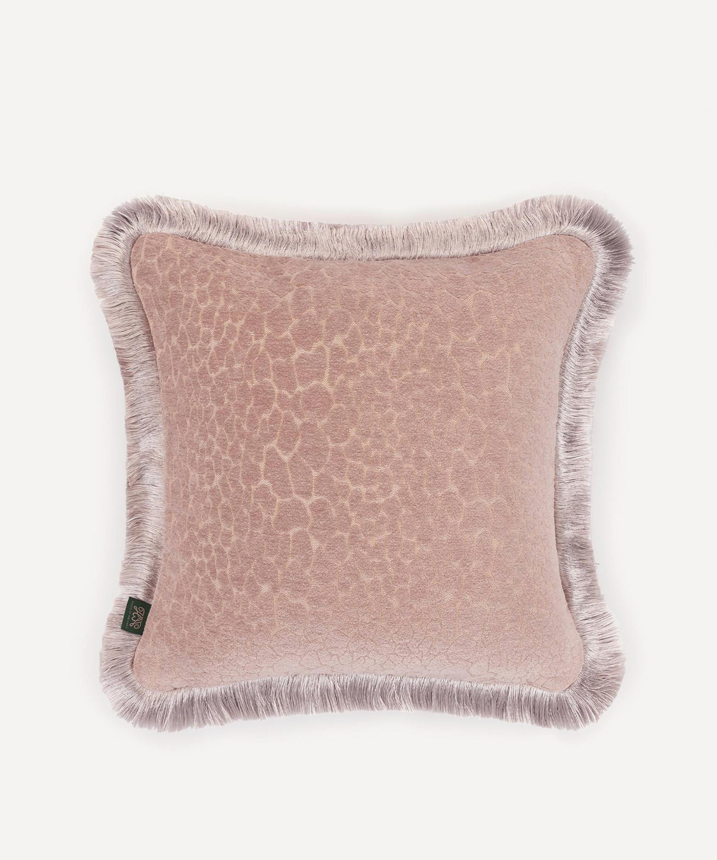 House of Hackney - Mara Jacquard Medium Fringed Cushion