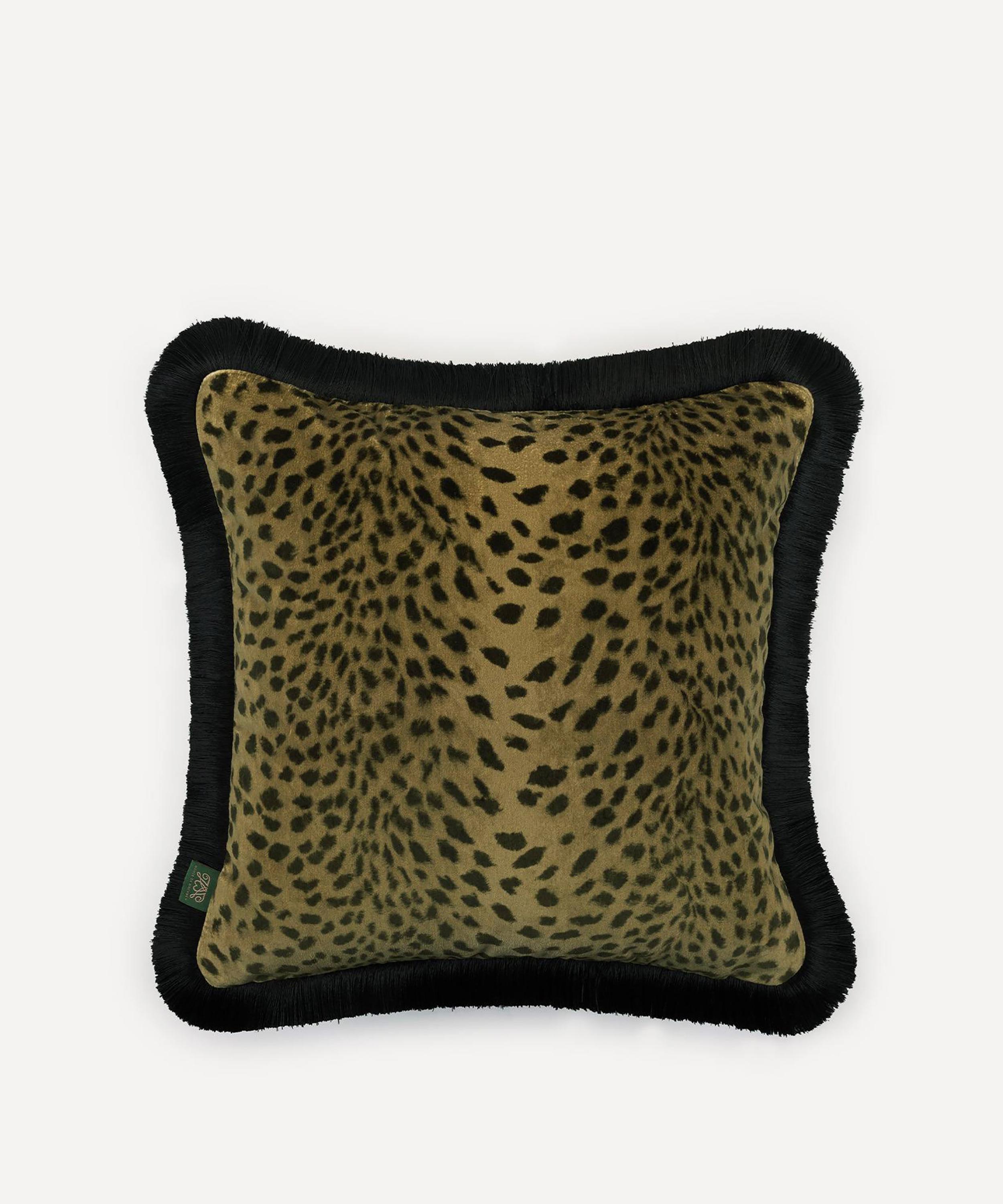 House of Hackney - Savanna Velvet Medium Fringed Cushion