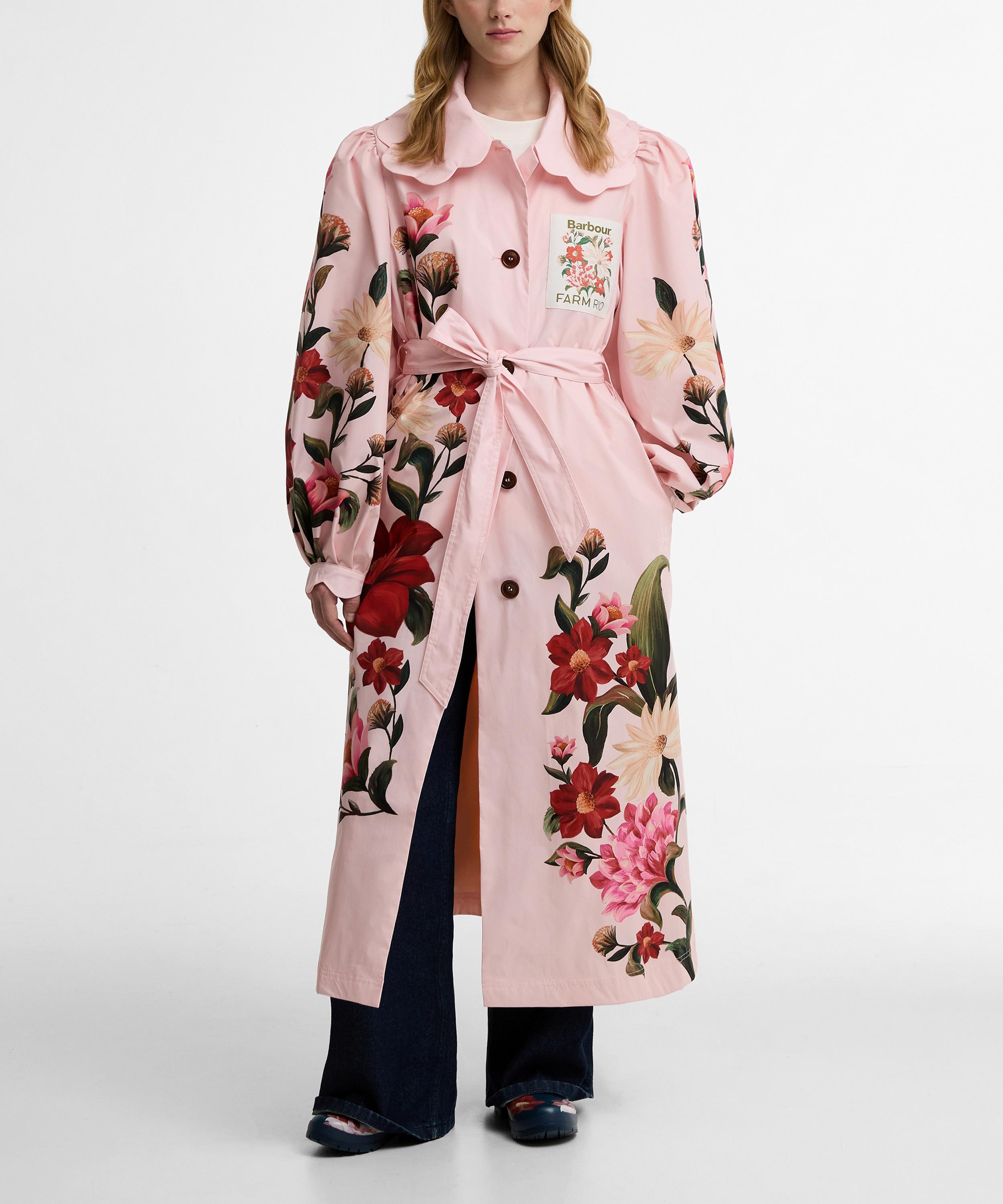 Barbour - x FARM Rio Bromelia Showerproof Jacket image number 1