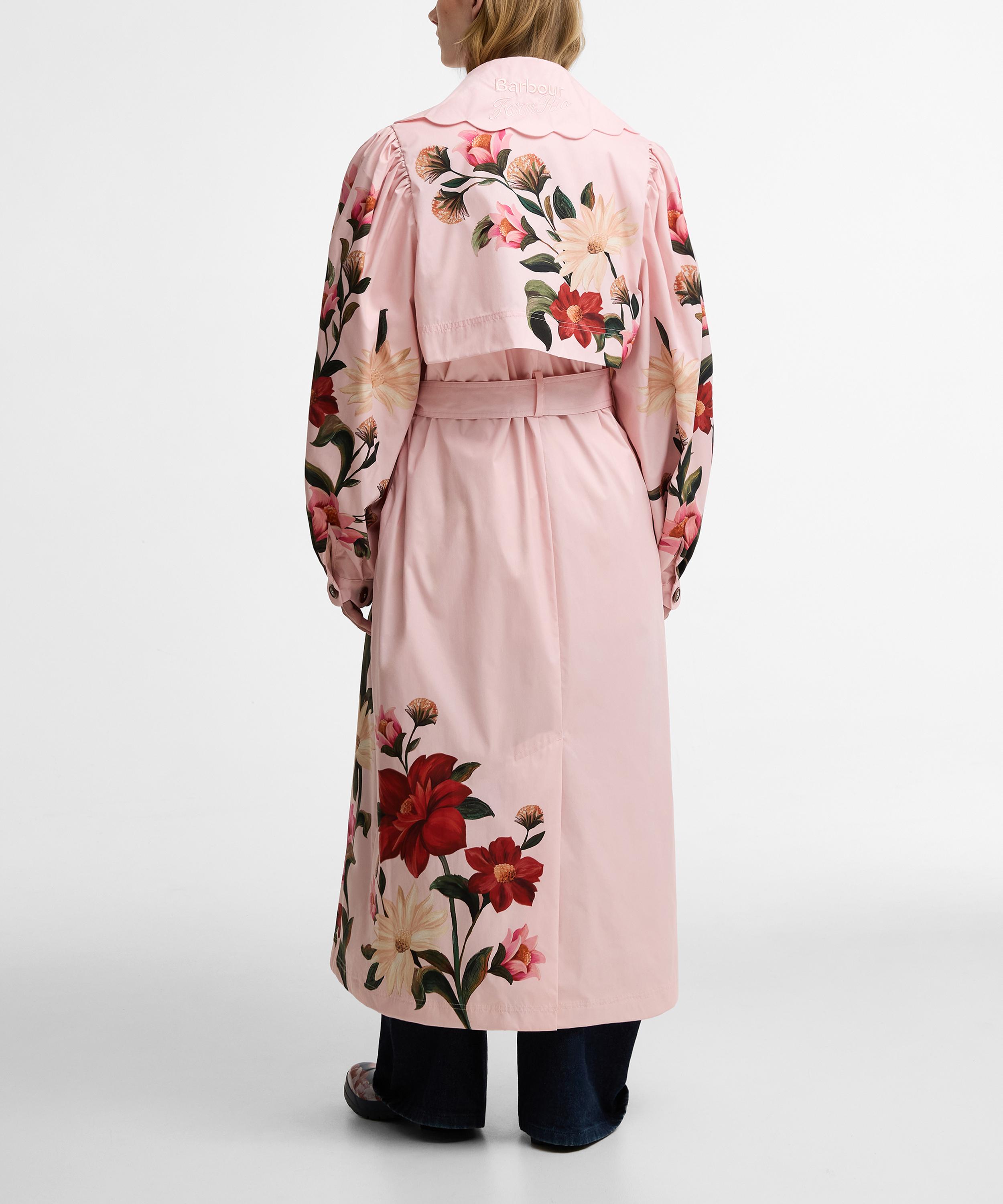 Barbour - x FARM Rio Bromelia Showerproof Jacket image number 3