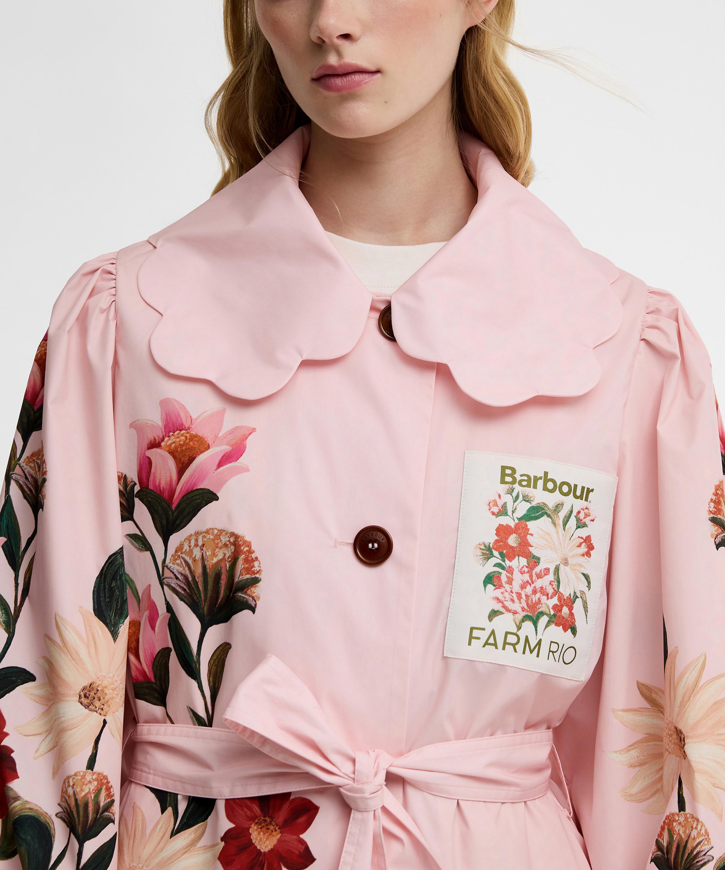 Barbour - x FARM Rio Bromelia Showerproof Jacket image number 4