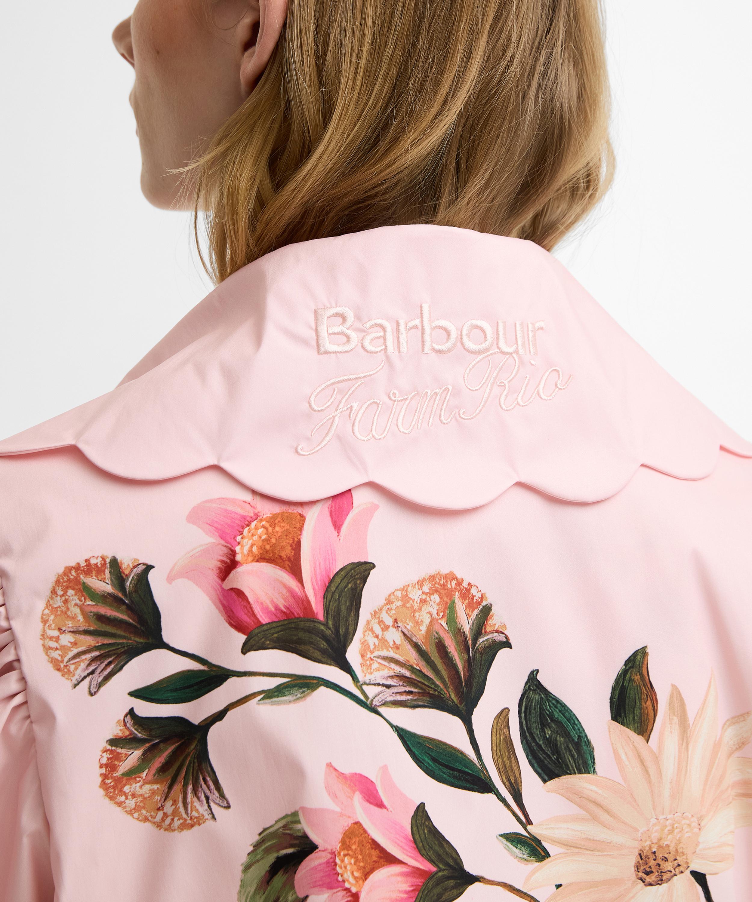 Barbour - x FARM Rio Bromelia Showerproof Jacket image number 5