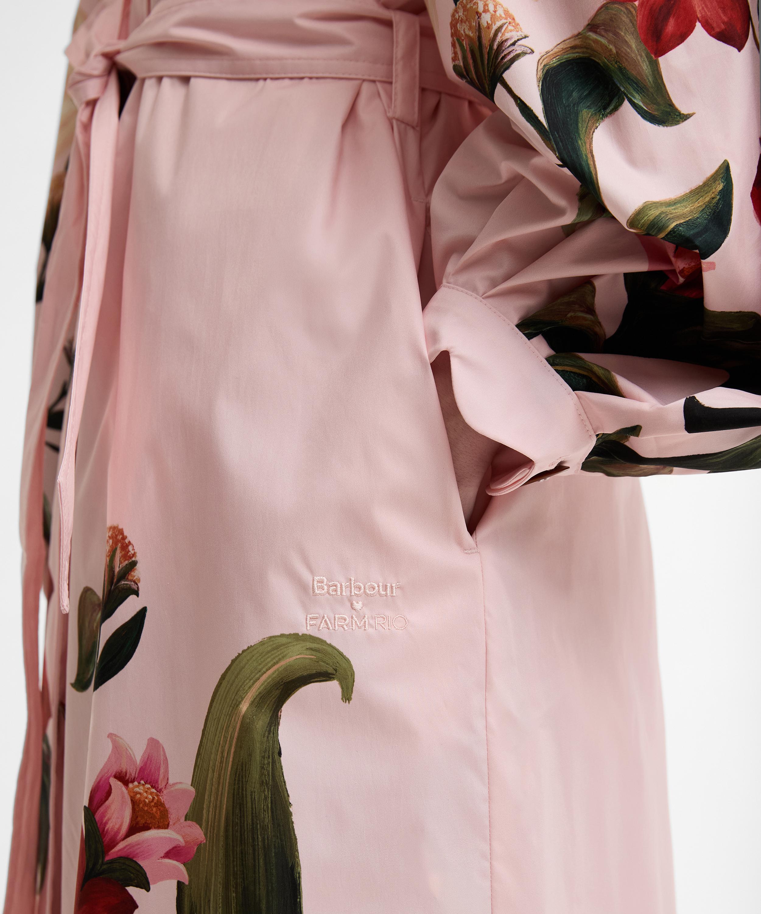 Barbour - x FARM Rio Bromelia Showerproof Jacket image number 6