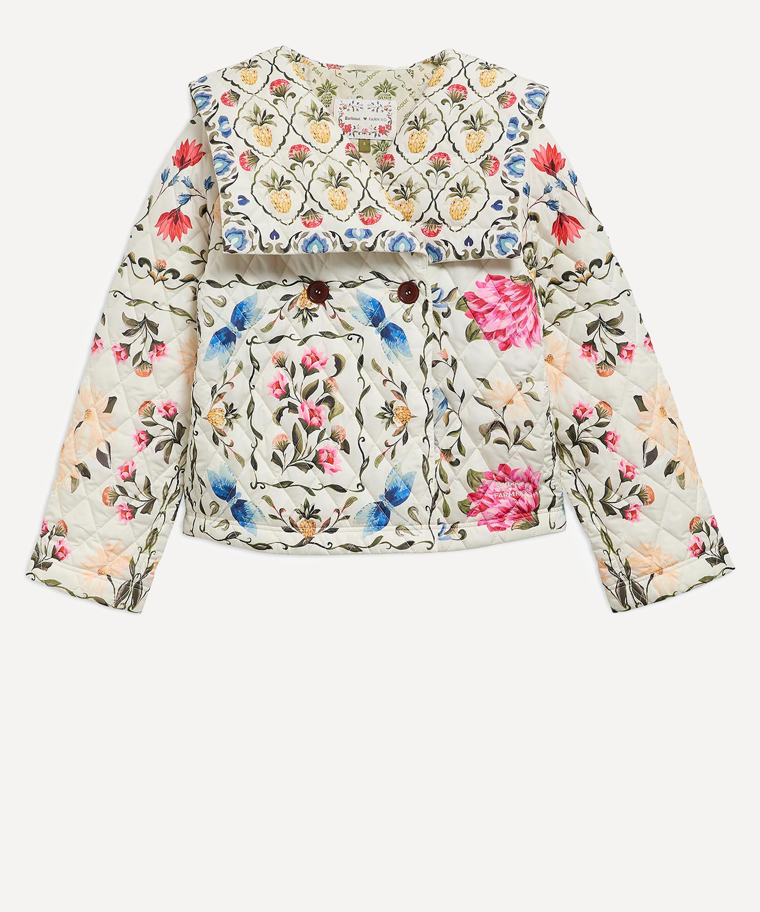 Barbour - x FARM Rio Azelia Quilted Jacket