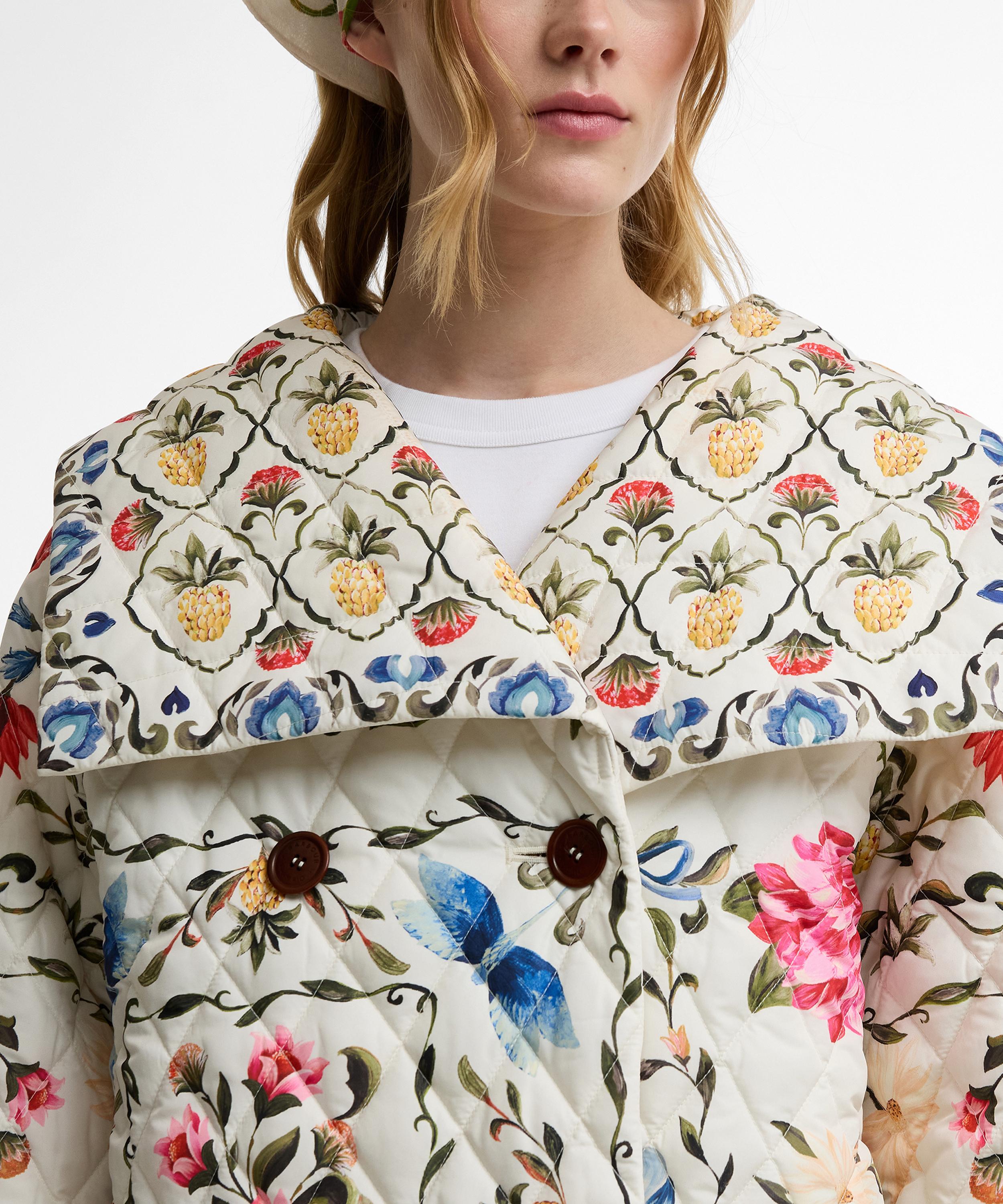 Barbour - x FARM Rio Azelia Quilted Jacket image number 4