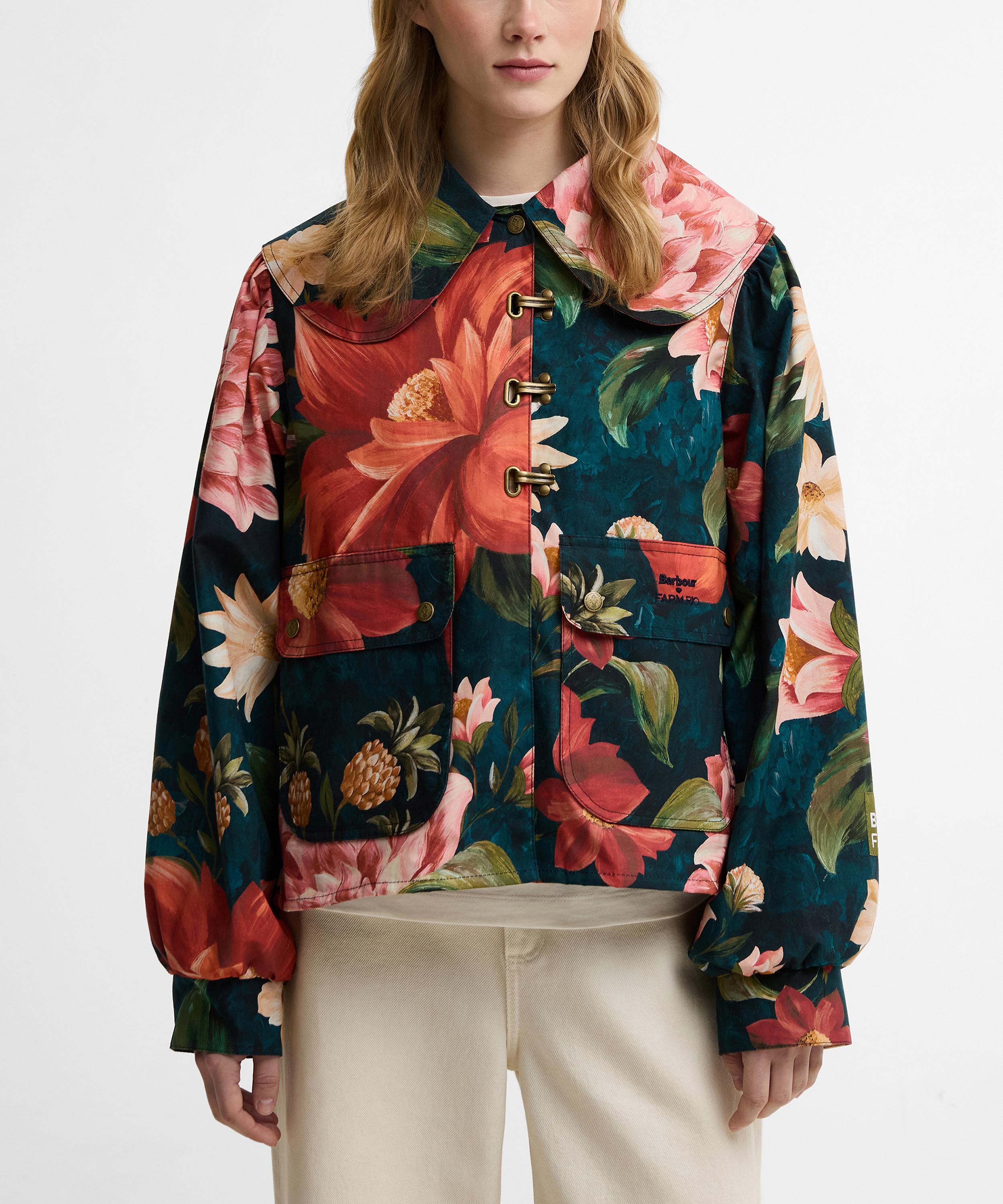 Barbour - x FARM Rio Wild Flower Casual Jacket image number 1