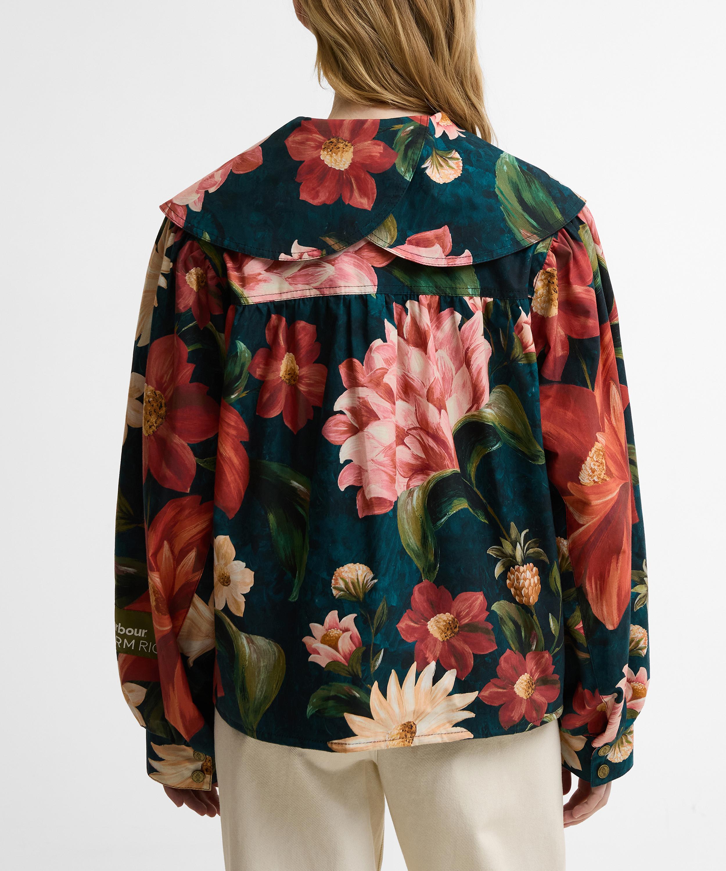 Barbour - x FARM Rio Wild Flower Casual Jacket image number 3
